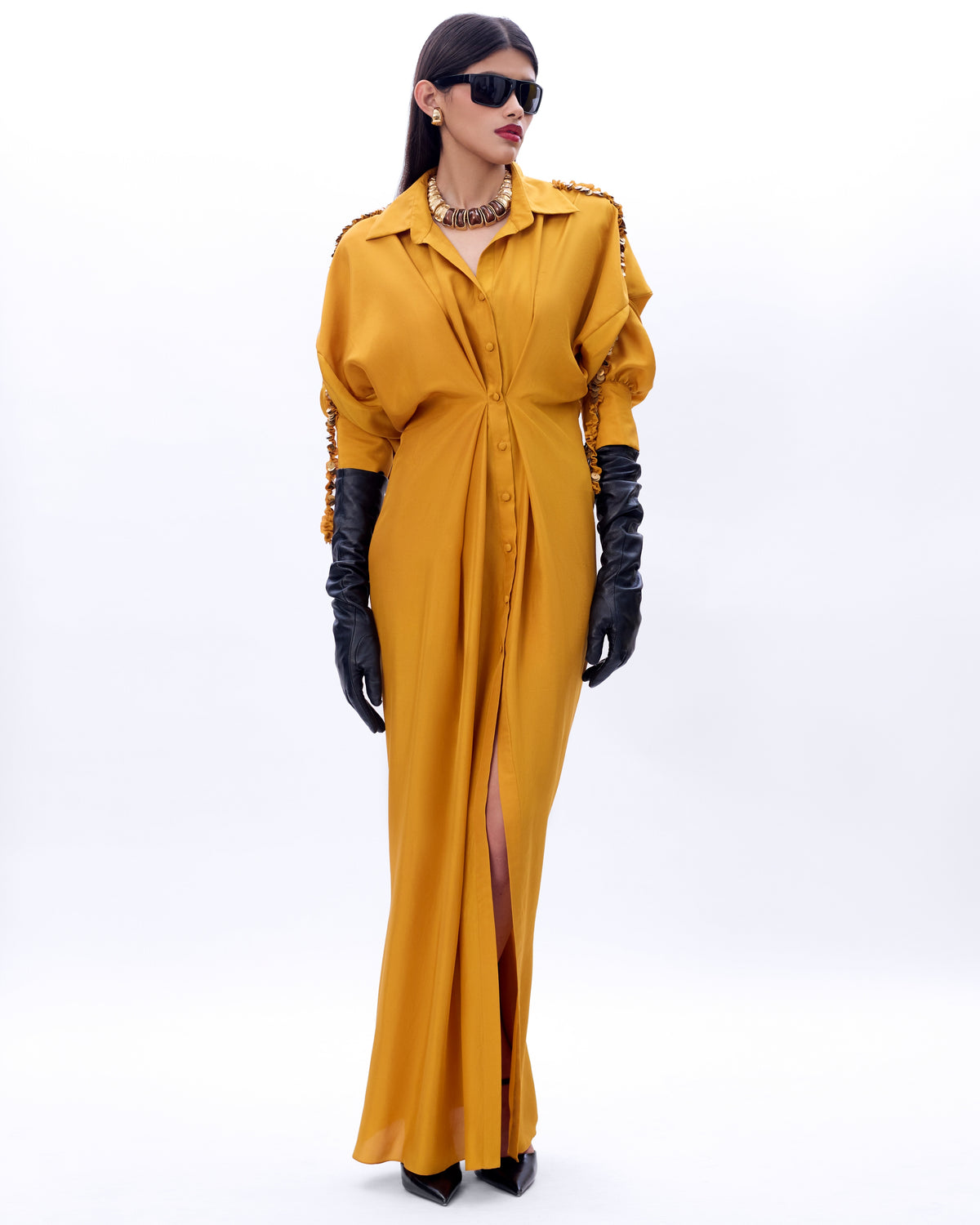 Embroidered Eve Dress