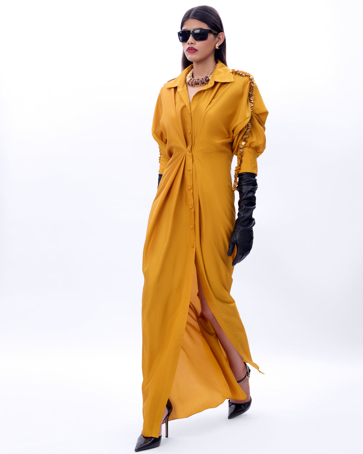 Embroidered Eve Dress