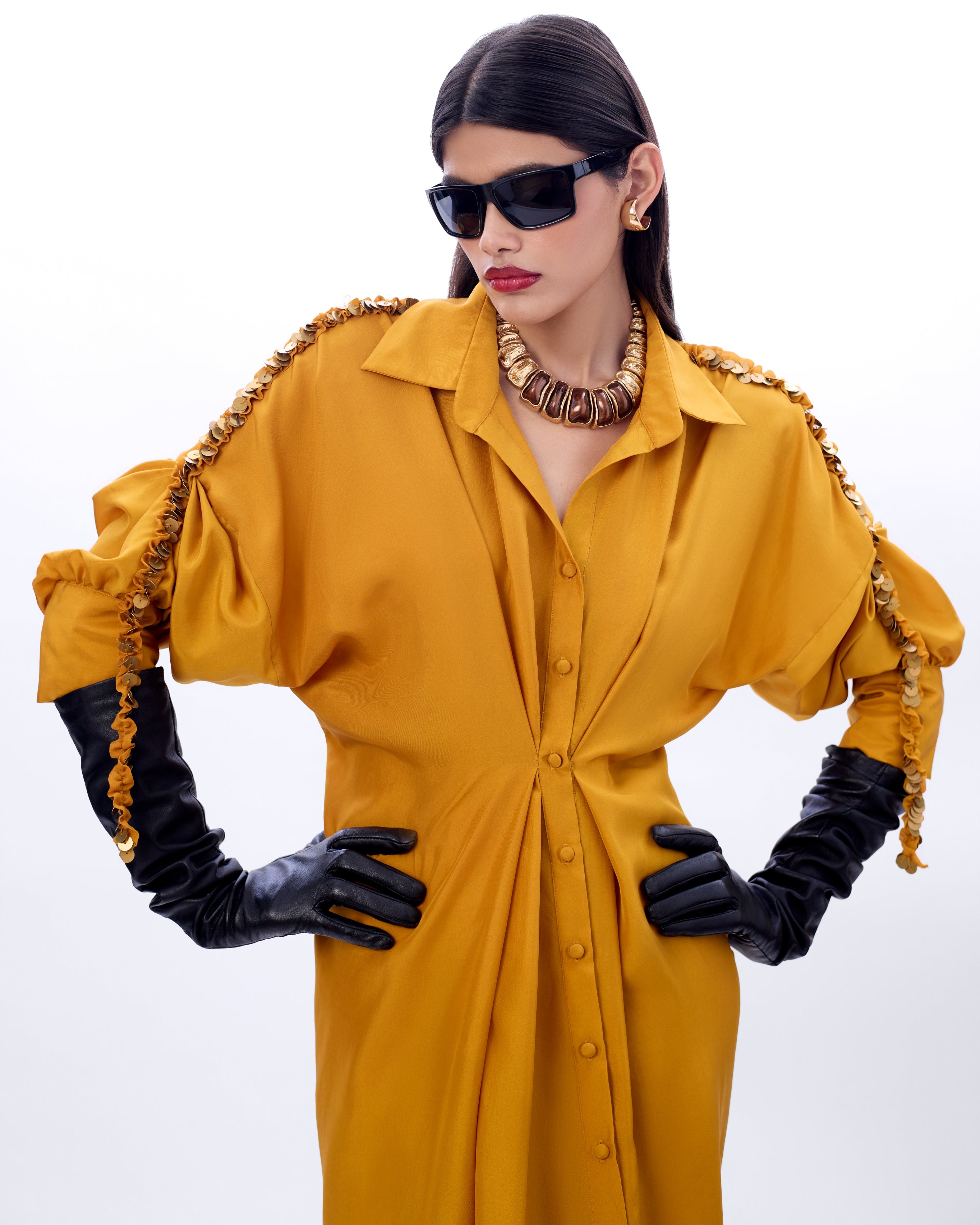 Embroidered Eve Dress