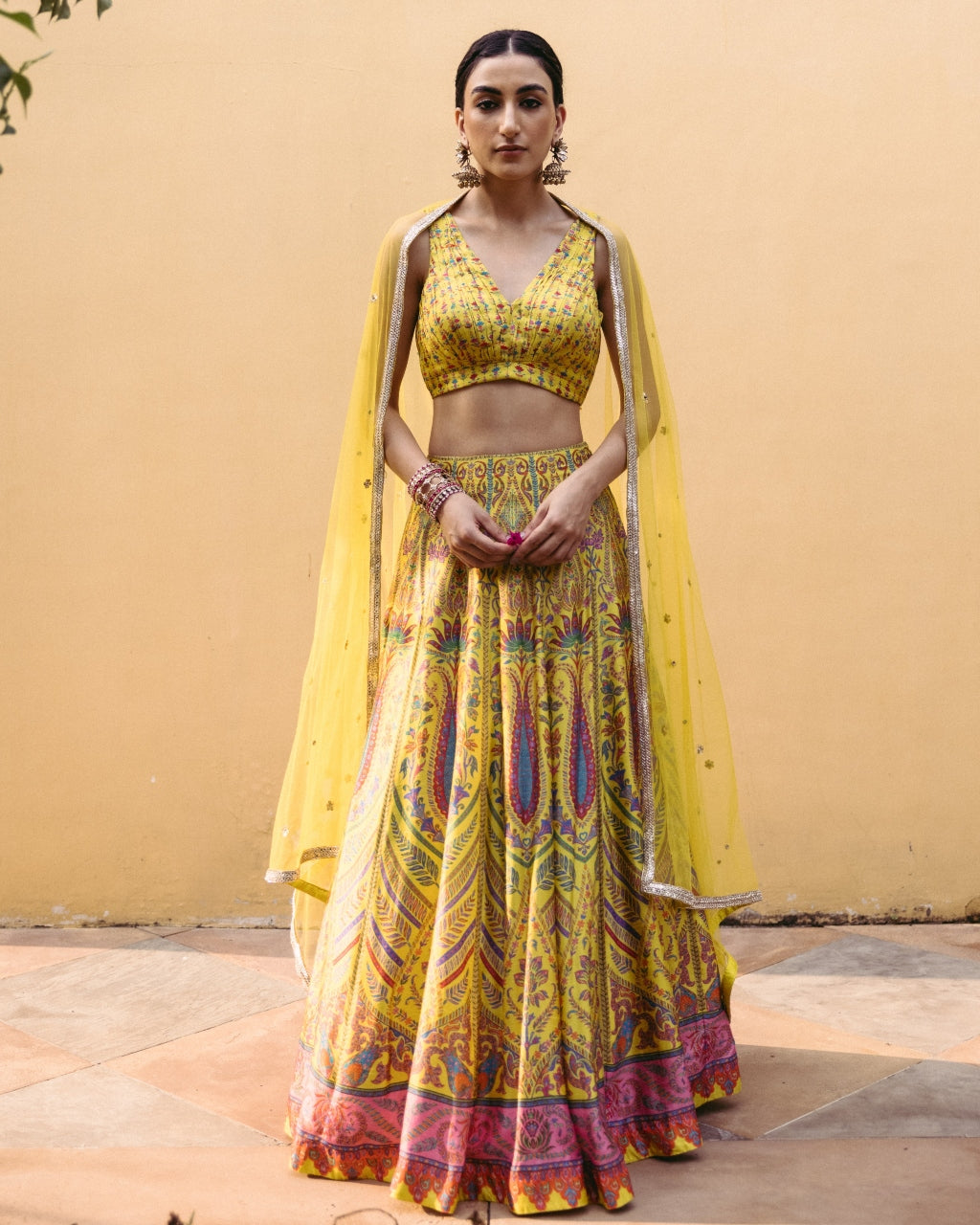 Sunshine Yellow Lehenga Set