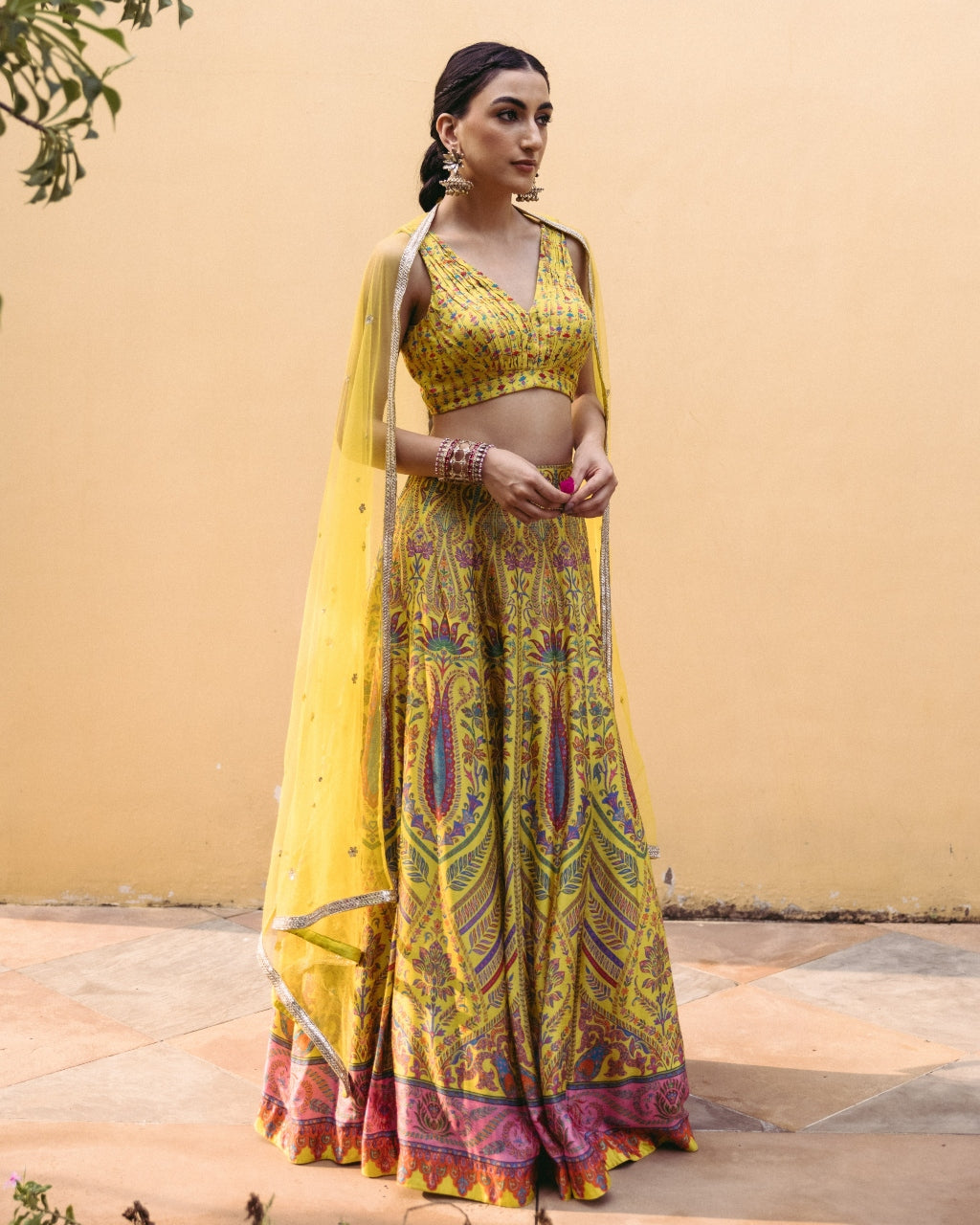 Sunshine Yellow Lehenga Set