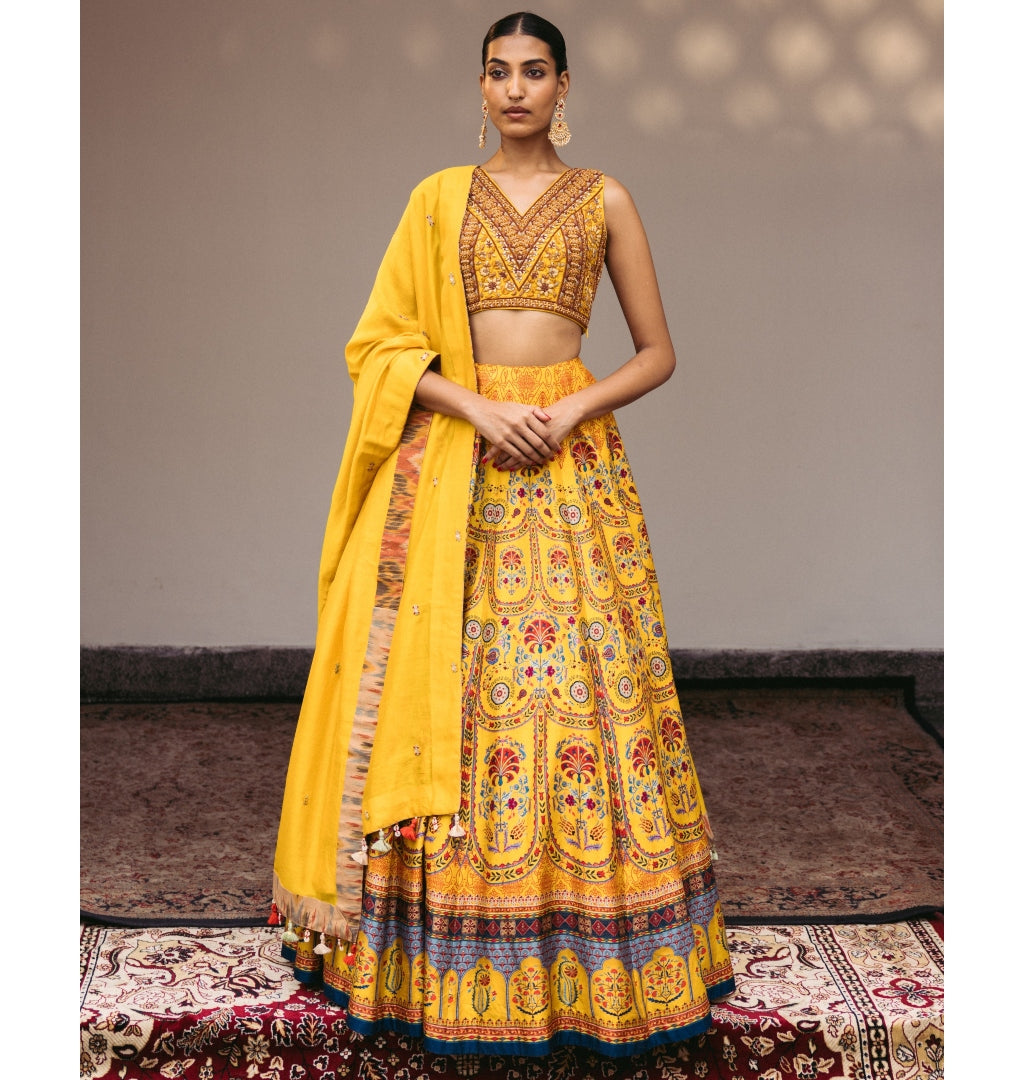 Dia Lehenga With Dupatta Set