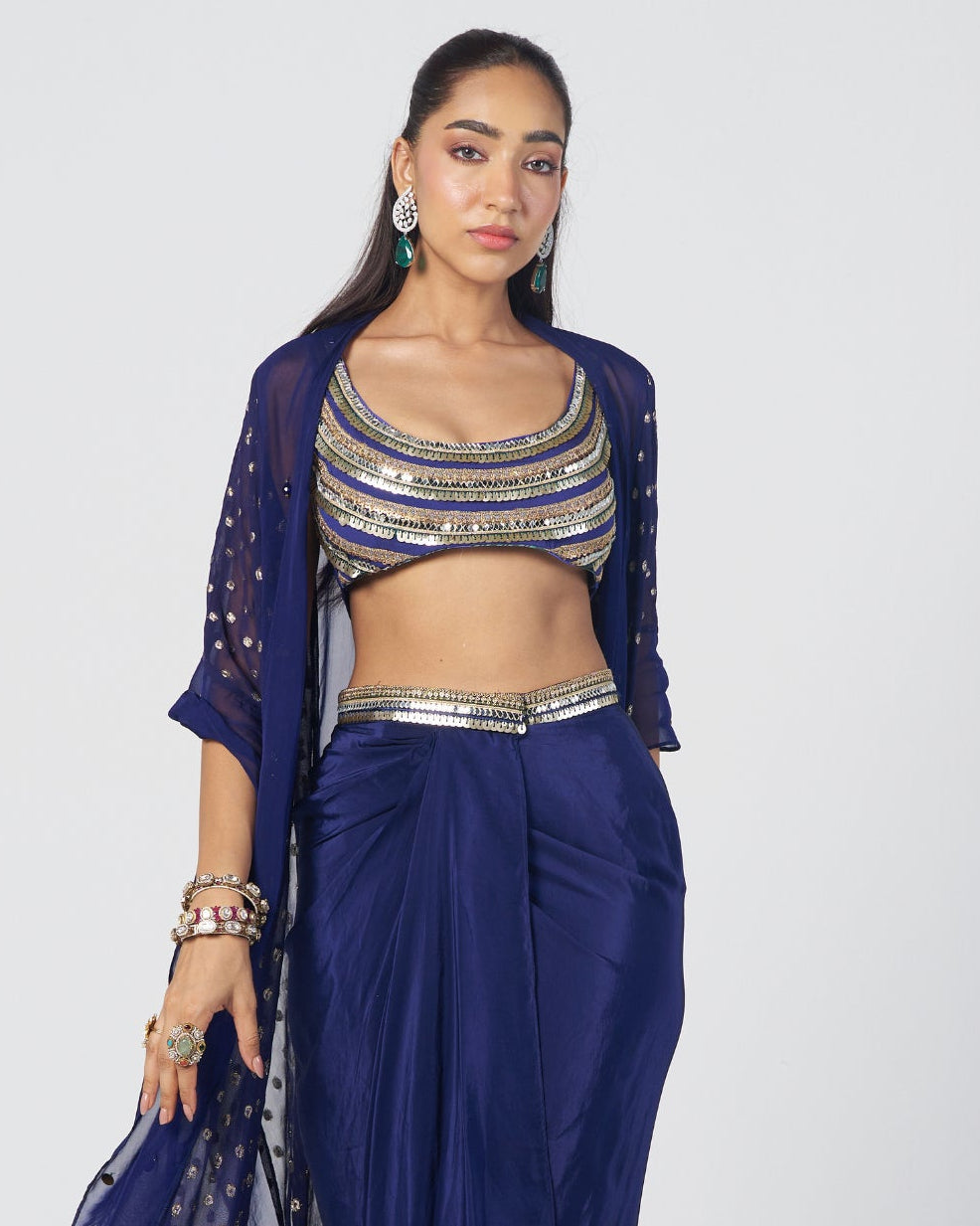 Rimjhim Karl Drape Set
