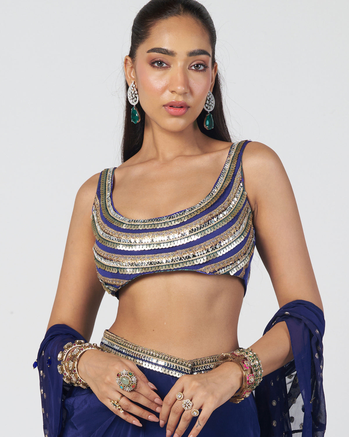 Rimjhim Karl Drape Set