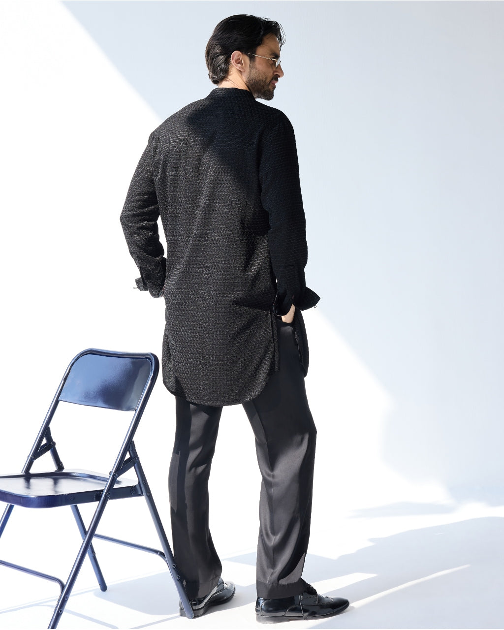 Black FOE Kurta Set