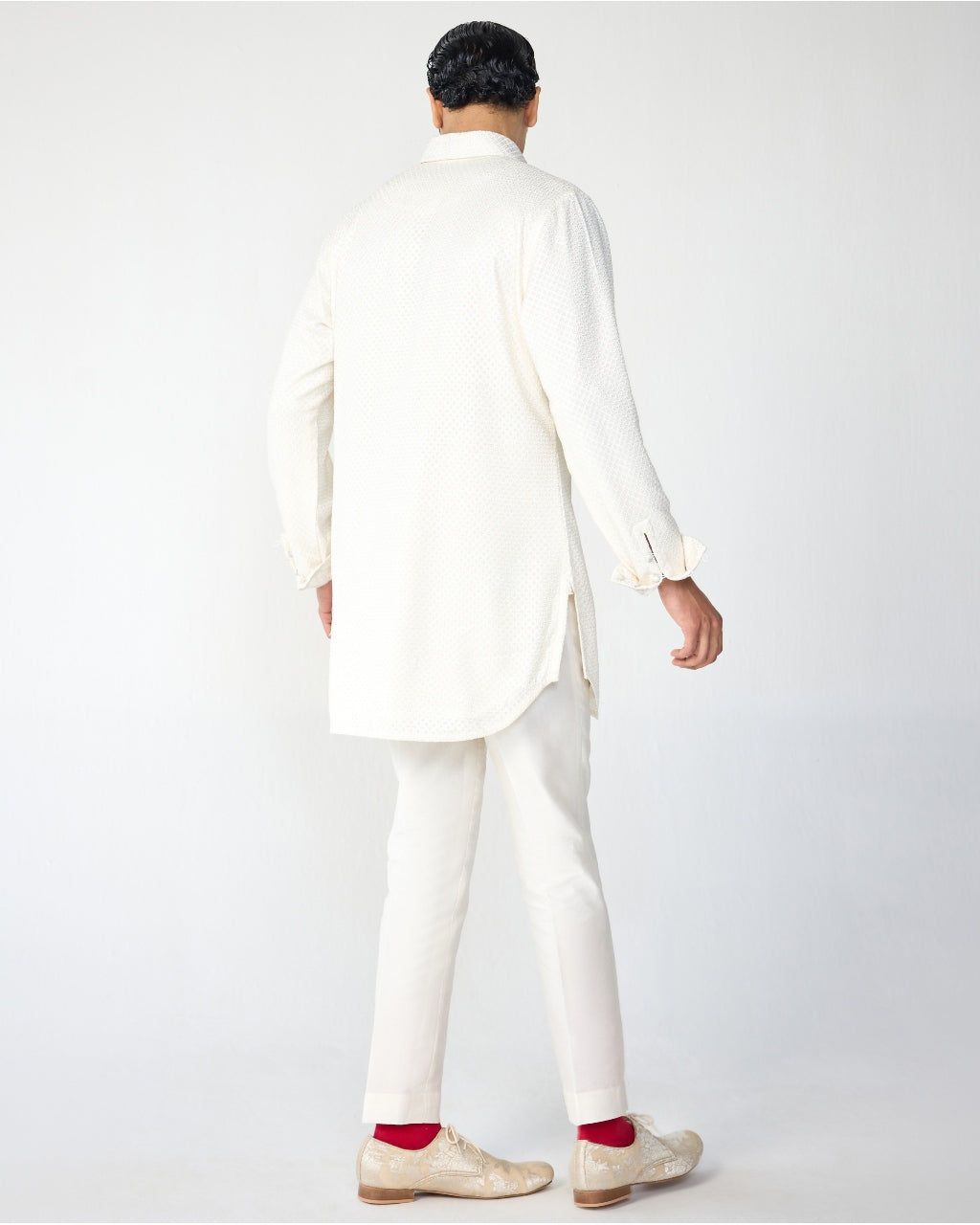 Square Henley Shirt Kurta