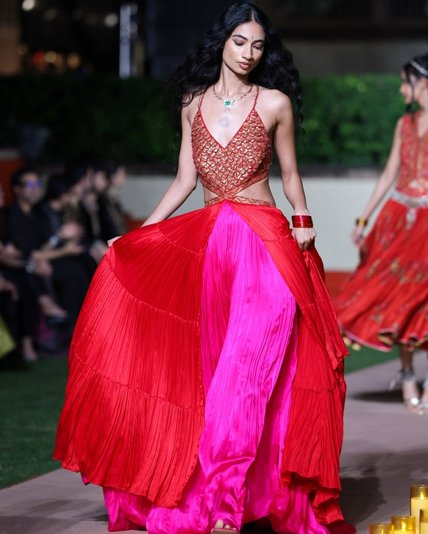 Surkh Laal The Ghagri Maxi