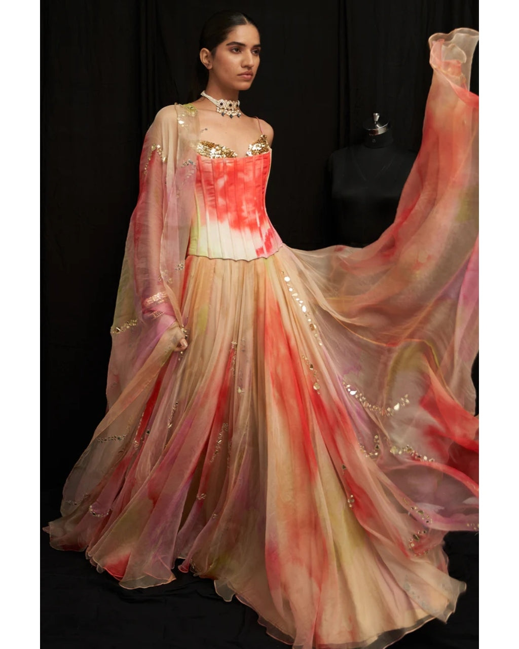 Wakima Anarkali Set | Mahima Mahajan – KYNAH