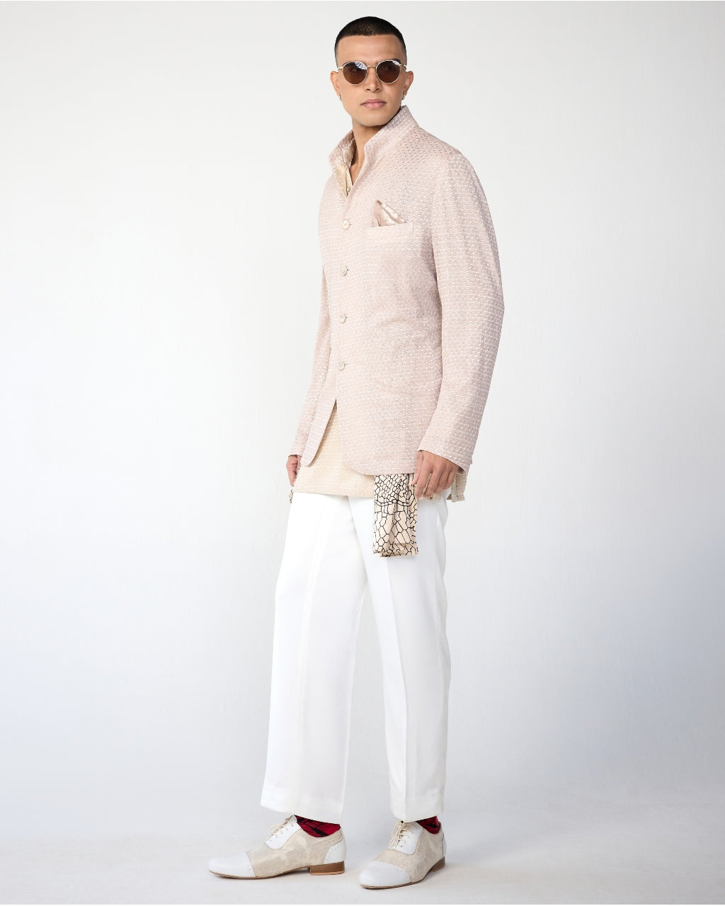 Poppy Rockstar Bandhgala Set