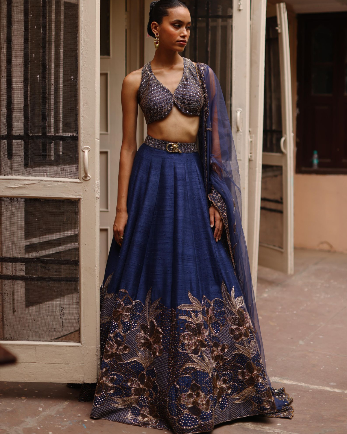 Geethika kanumilli 2025 lehenga online