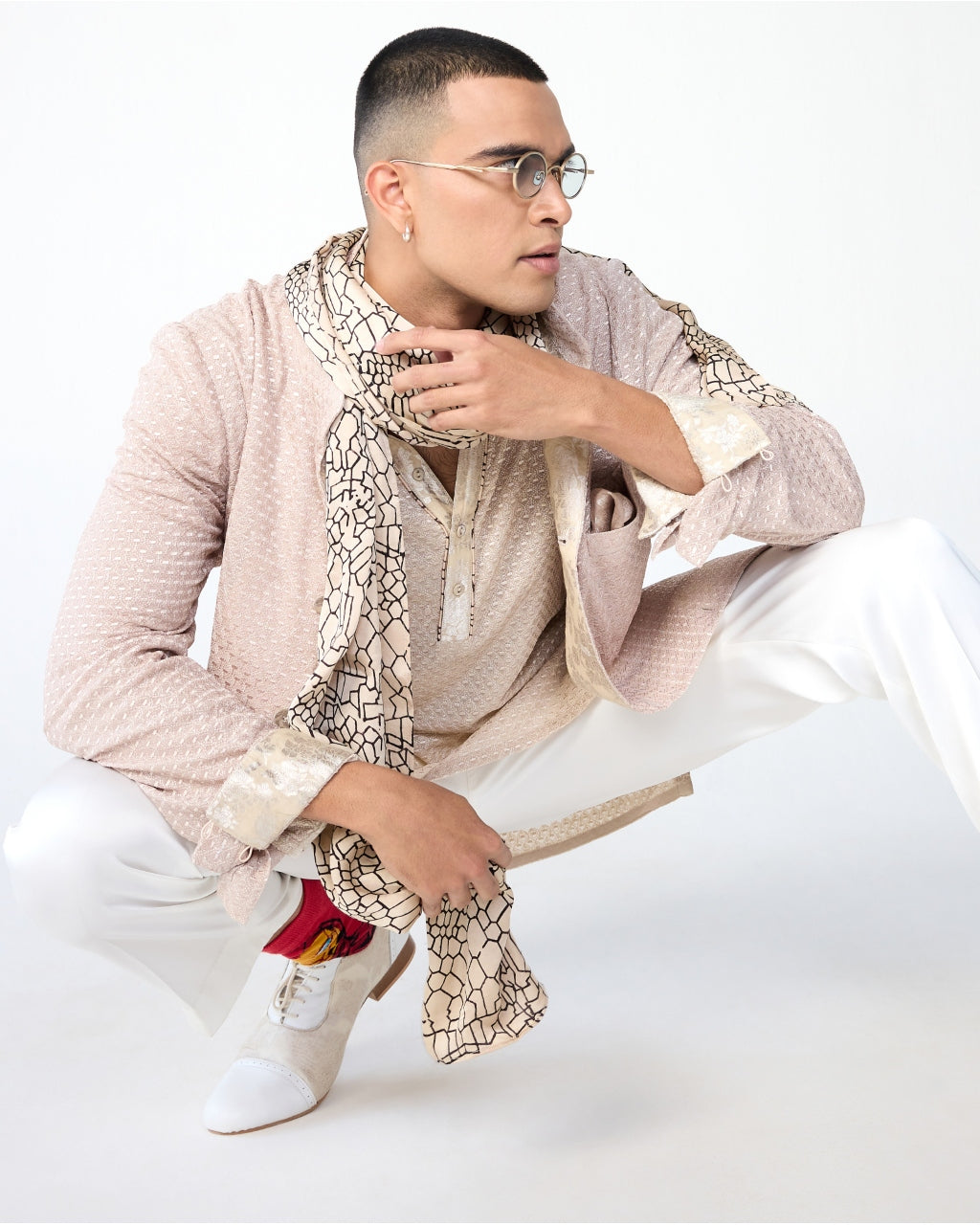 Poppy Rockstar Bandhgala Set