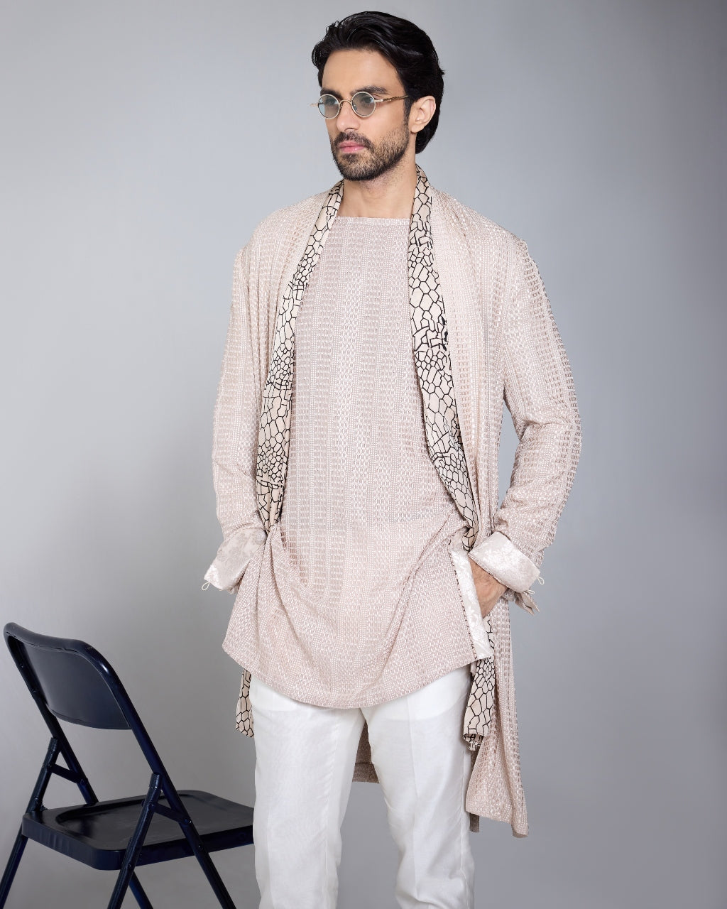 Chessboard Open Shrug Set