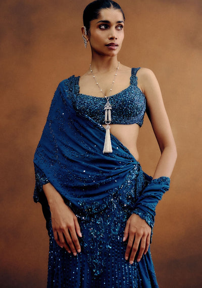 Oceanelle Drape Sari