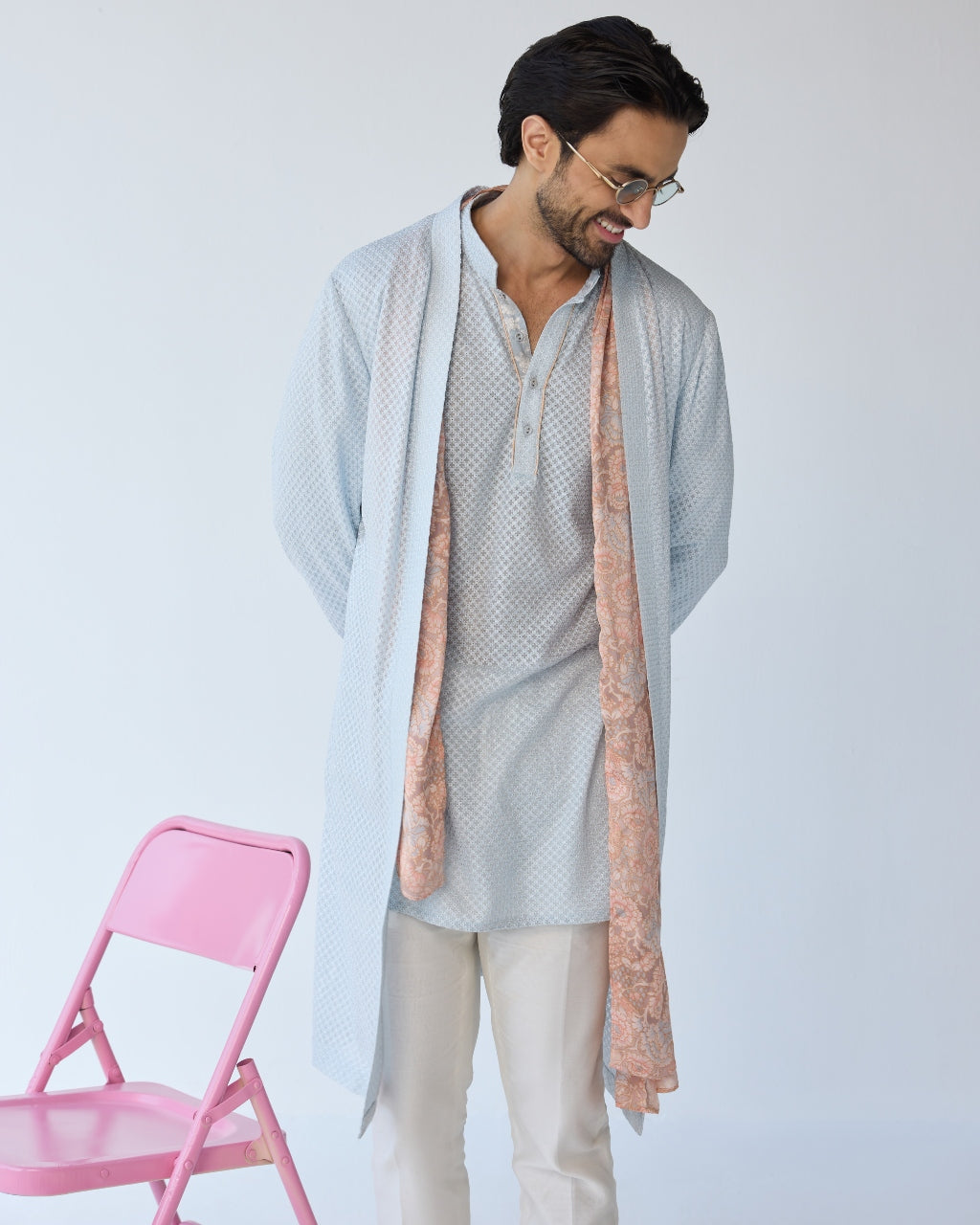 Square Open Shrug Set