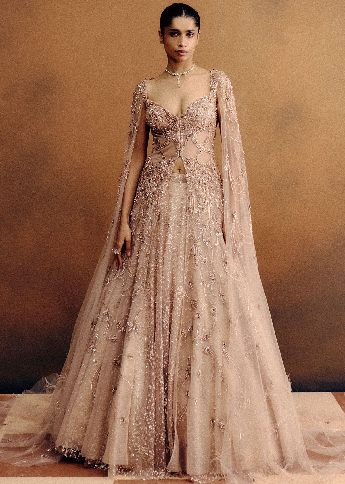 Aureline Jacket Kurta & Skirt Set