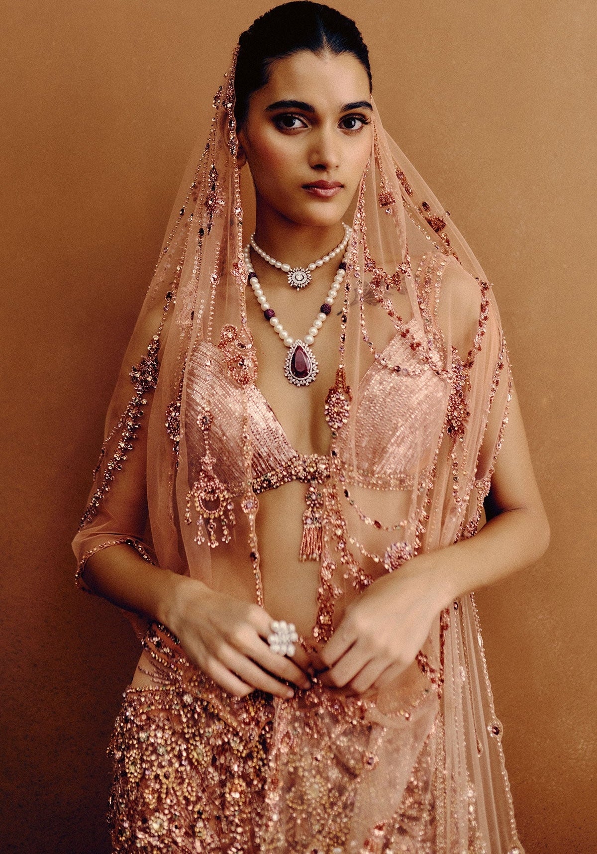 Amberlux Cocktail Lehenga