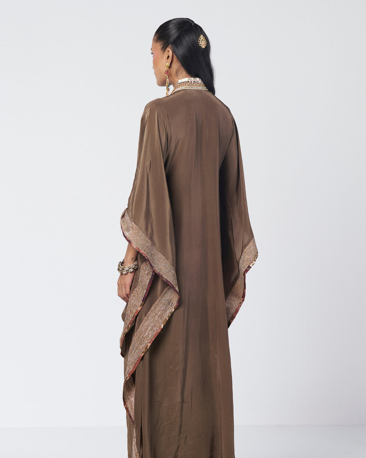 Olive Azra Kaftan Pant Set