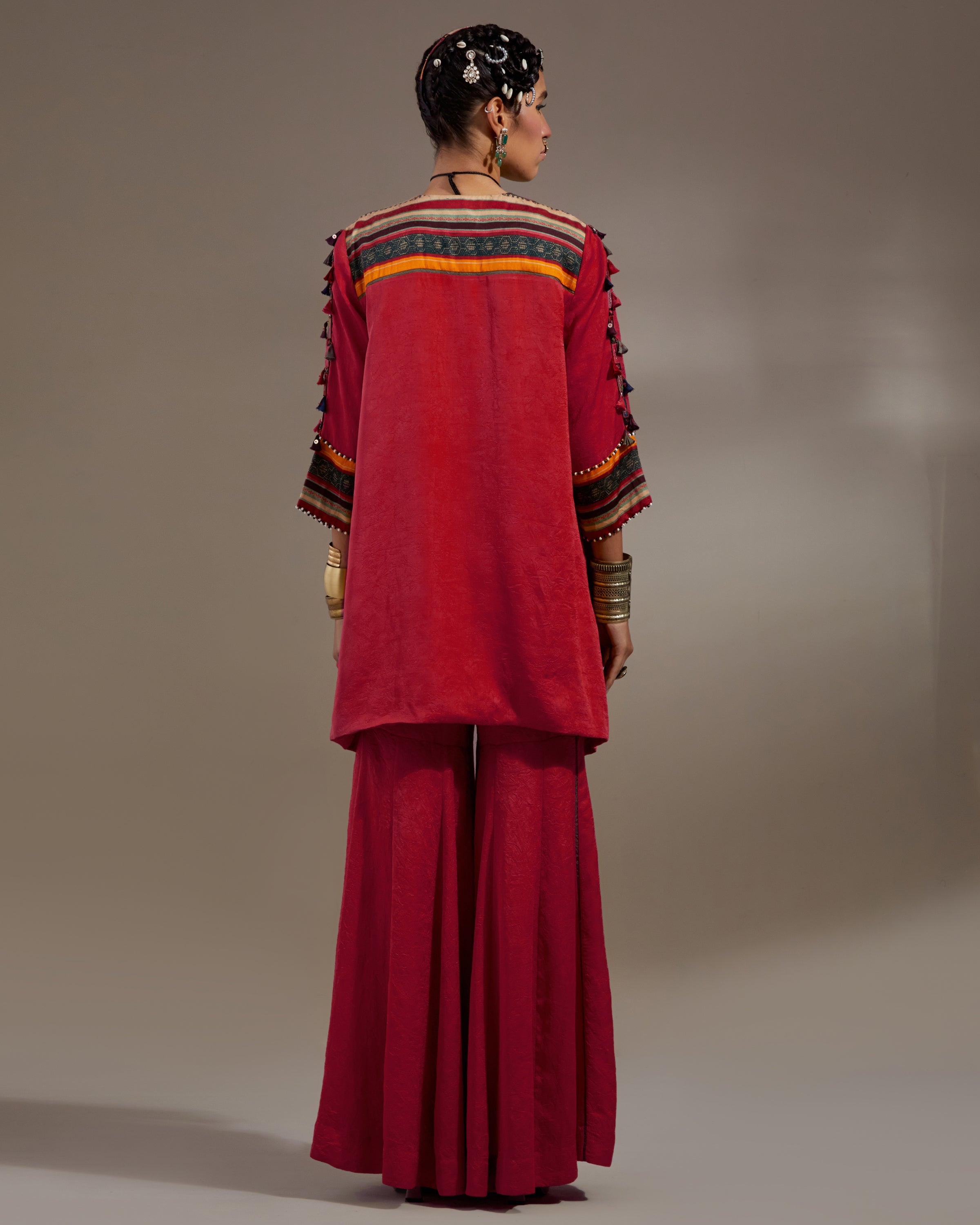 Sindoor Mitra Short Kurta Set