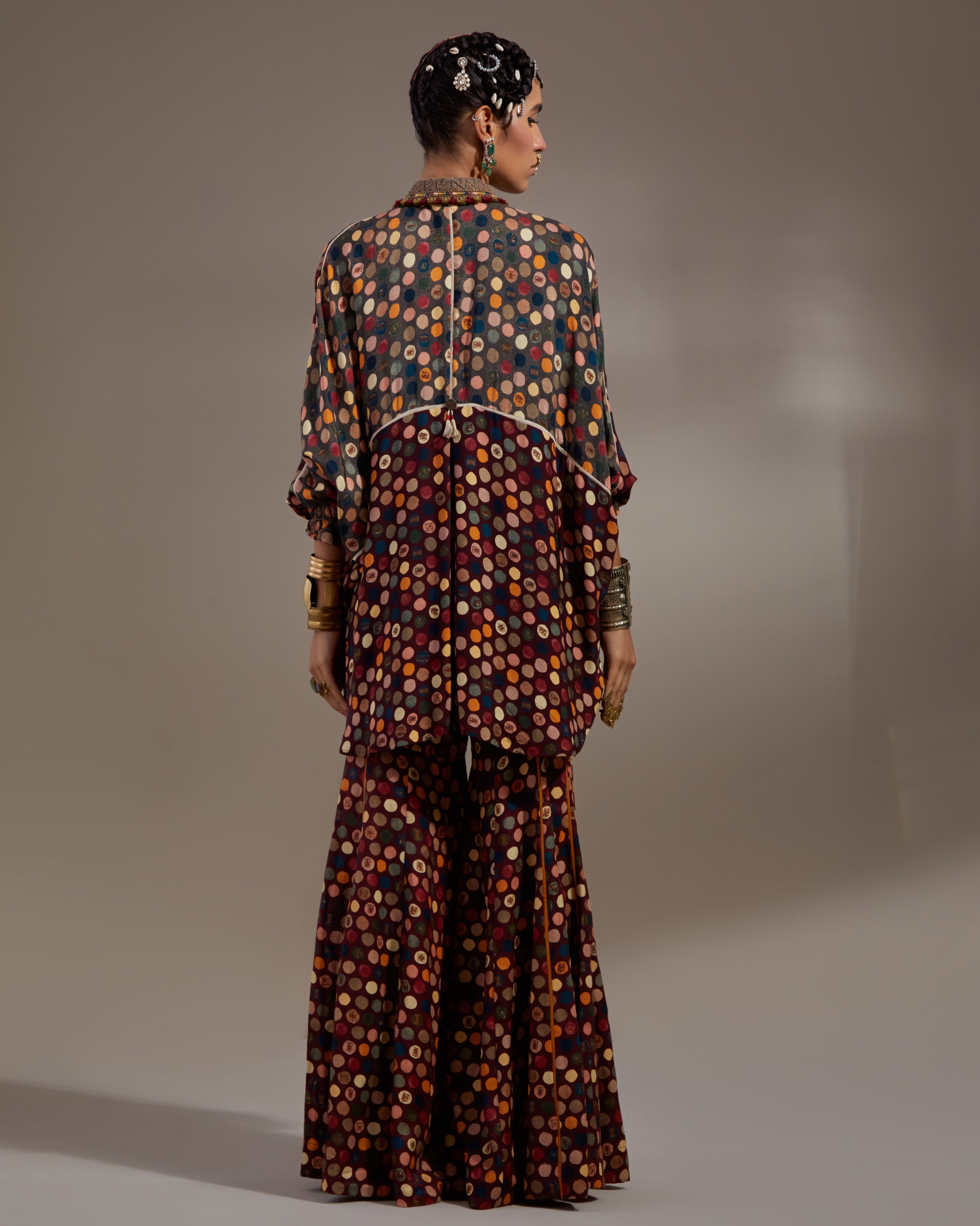 Jamuni Mandala Shirt & Gharara Set