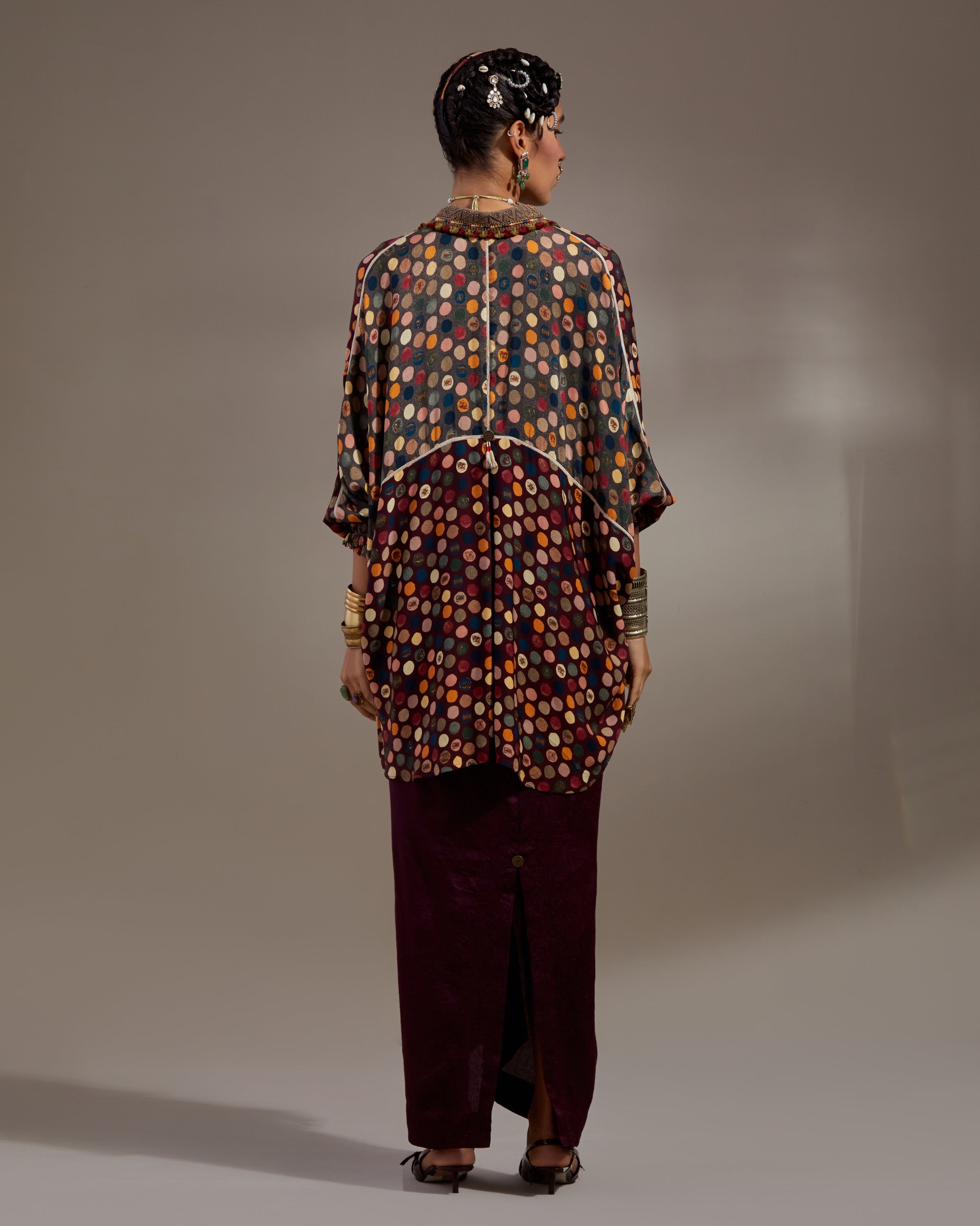 Anka Jamuni Mandala Shirt & Skirt Set