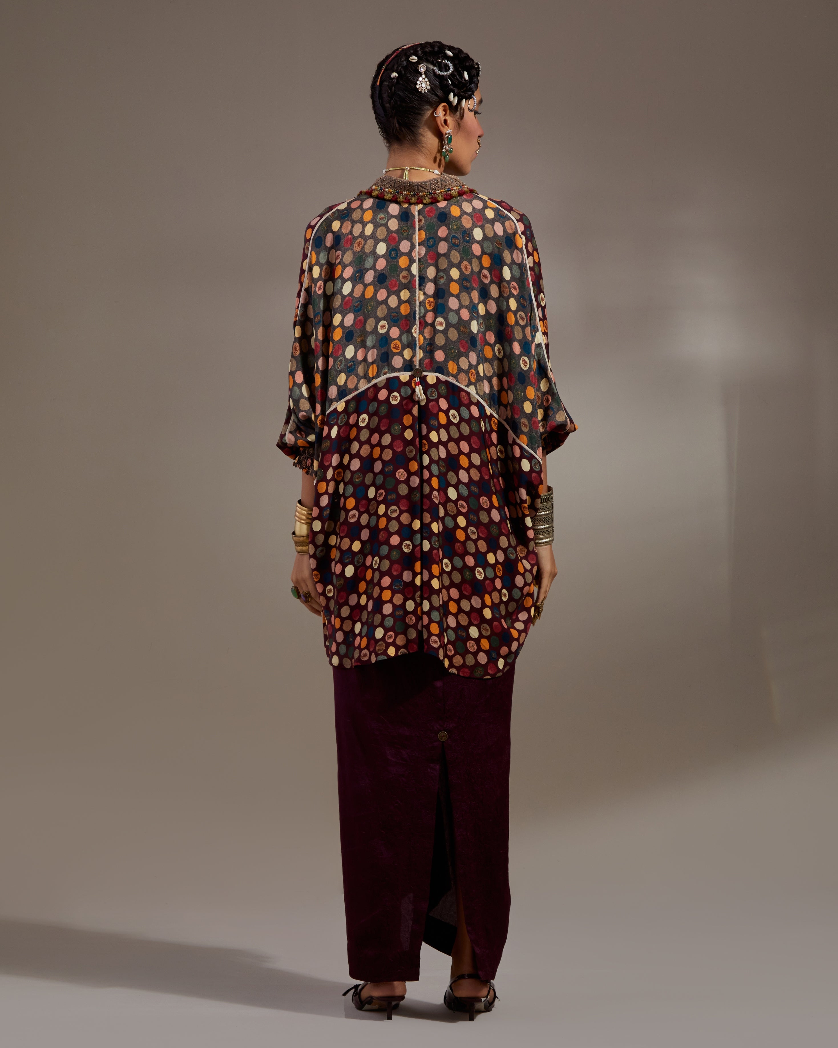 Anka Jamuni Mandala Shirt & Skirt Set