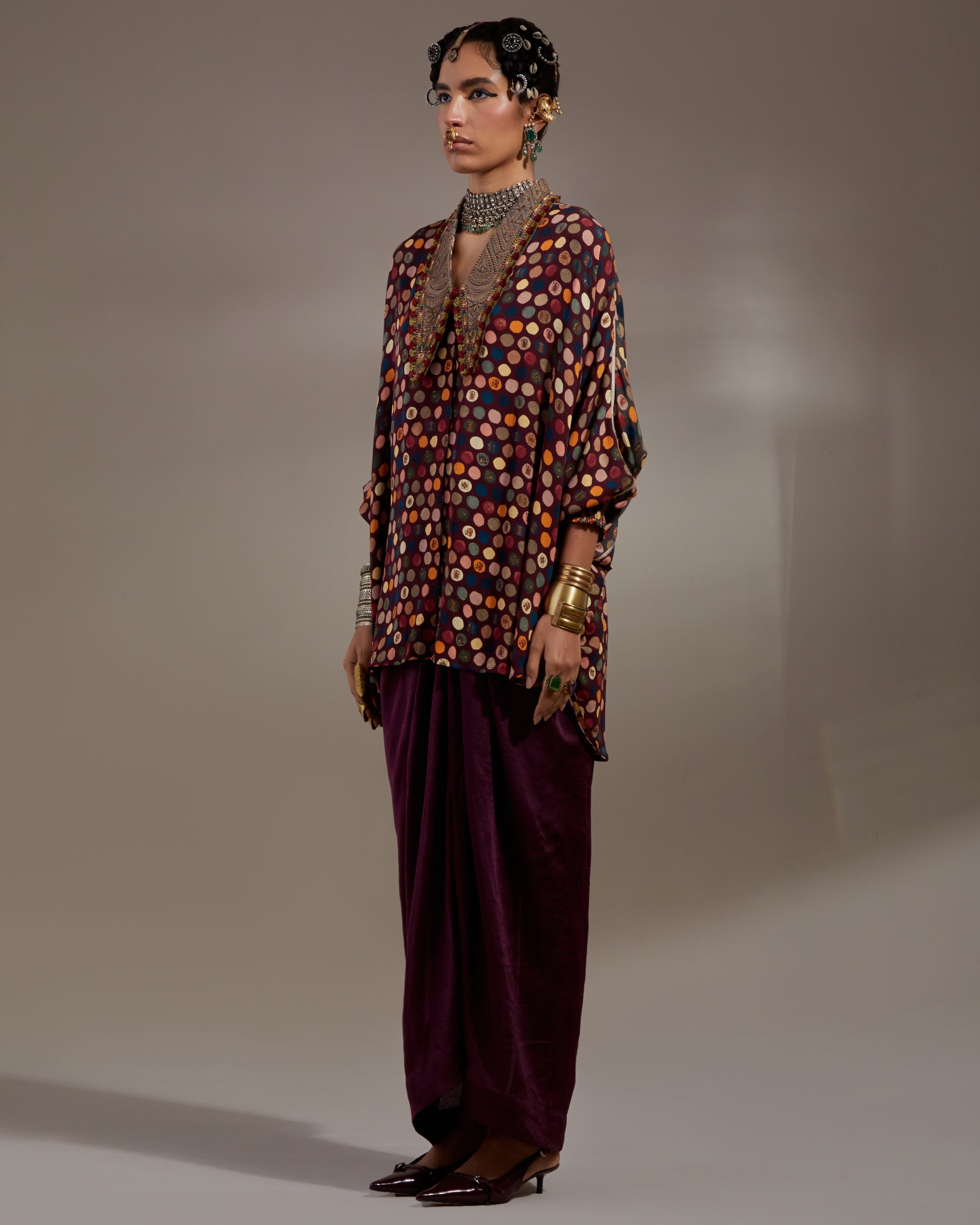 Anka Jamuni Mandala Shirt & Skirt Set