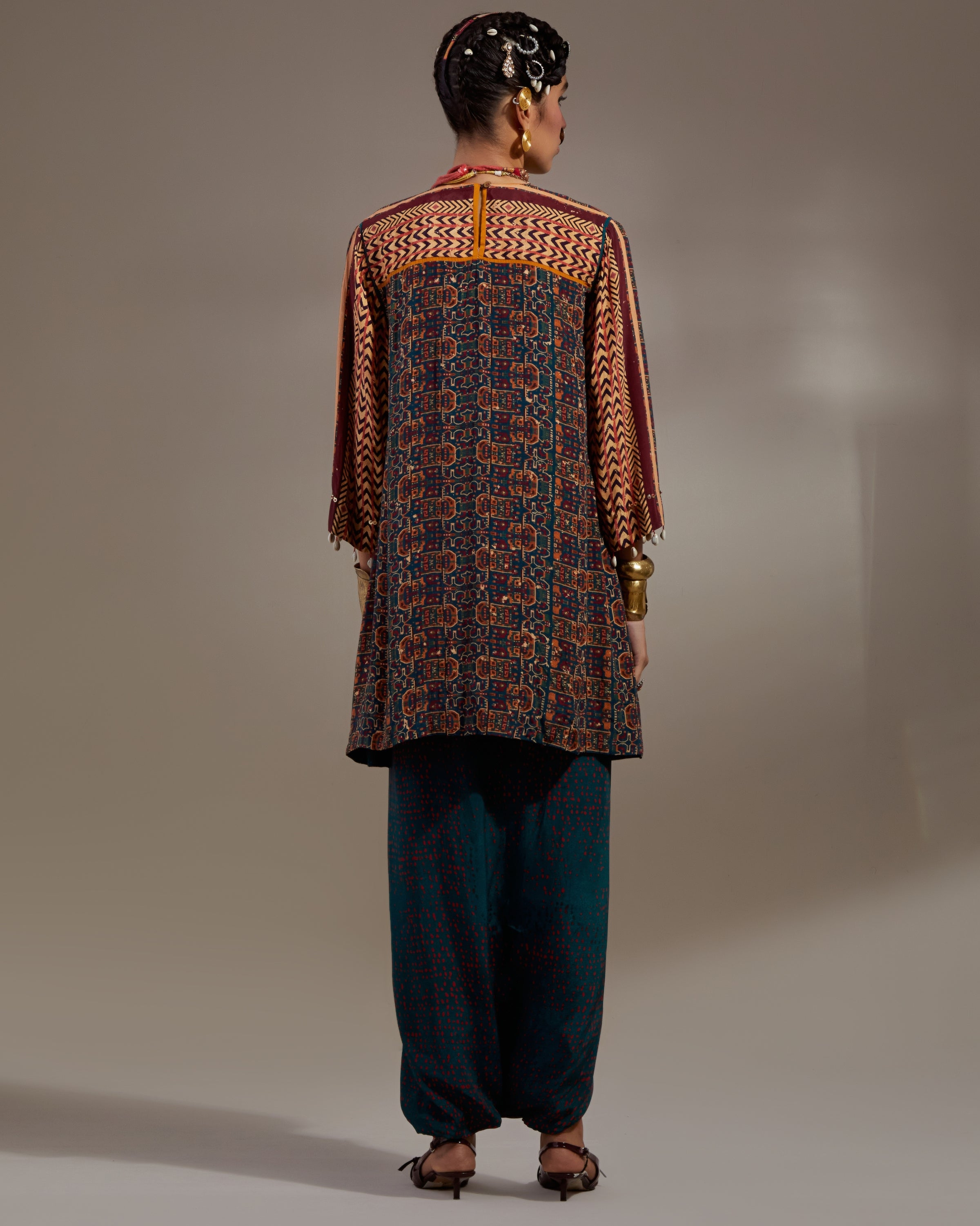 Hara Mitra Short Kurta Set
