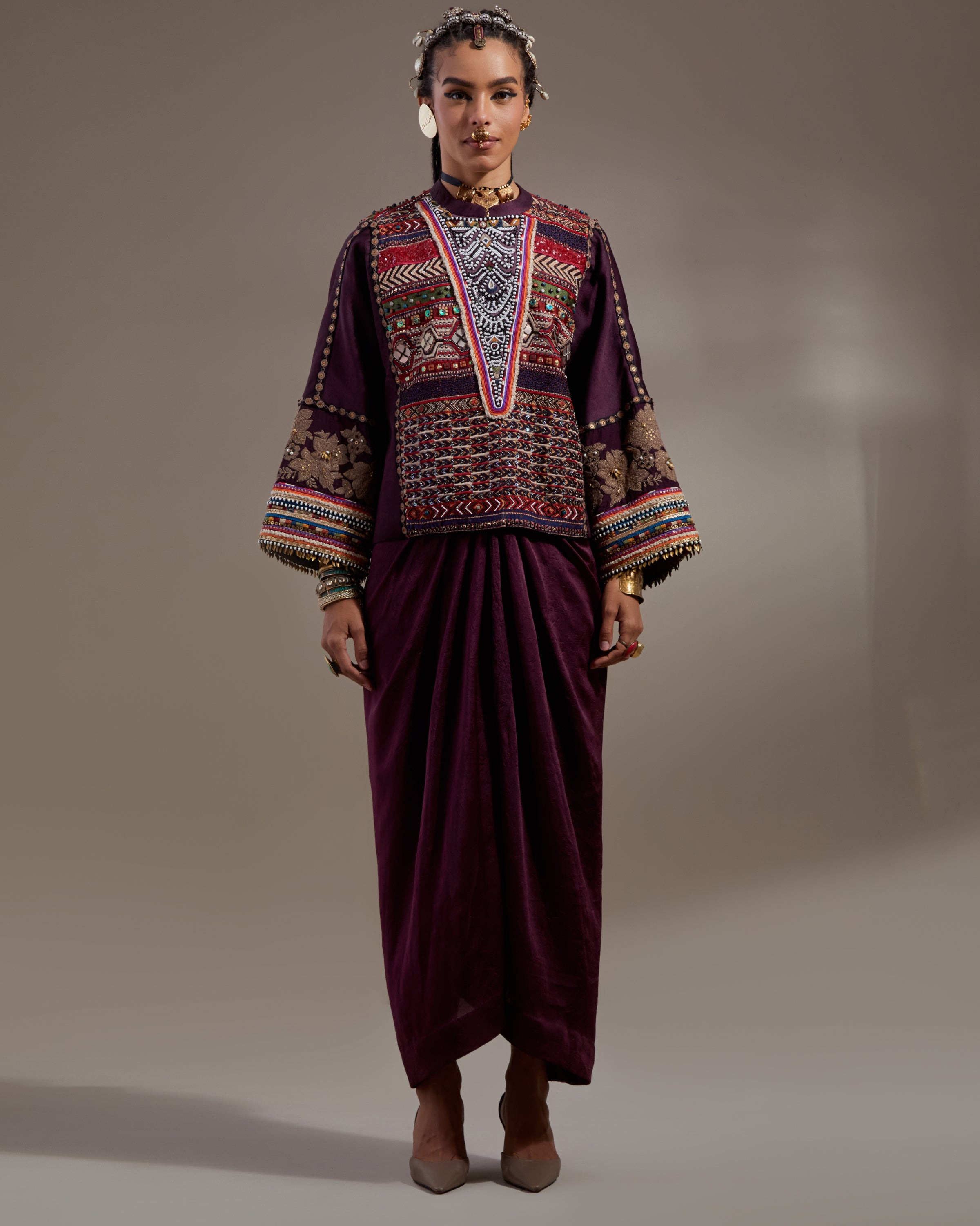 Jamuni Koji Big Jacket Set