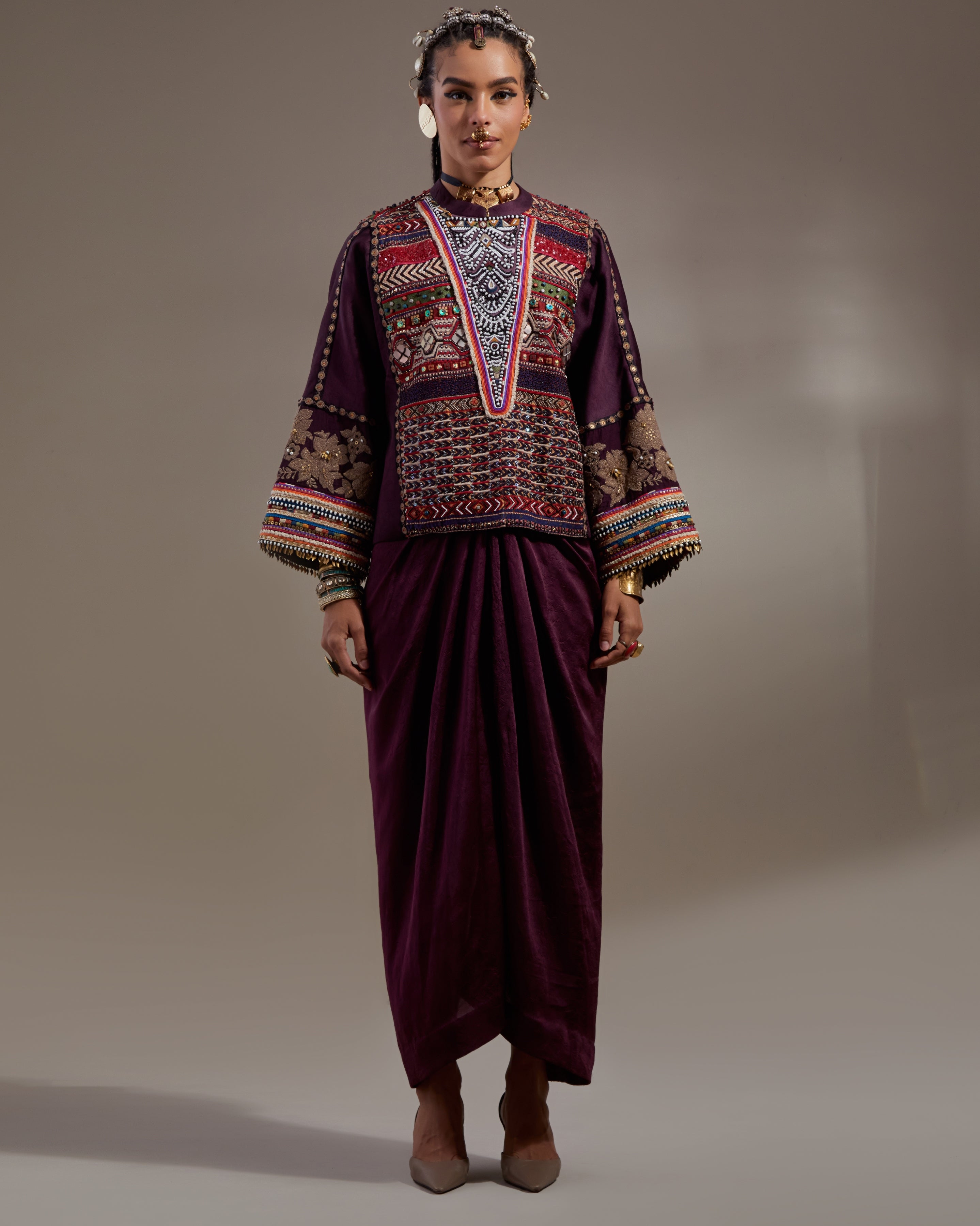 Jamuni Koji Big Jacket Set