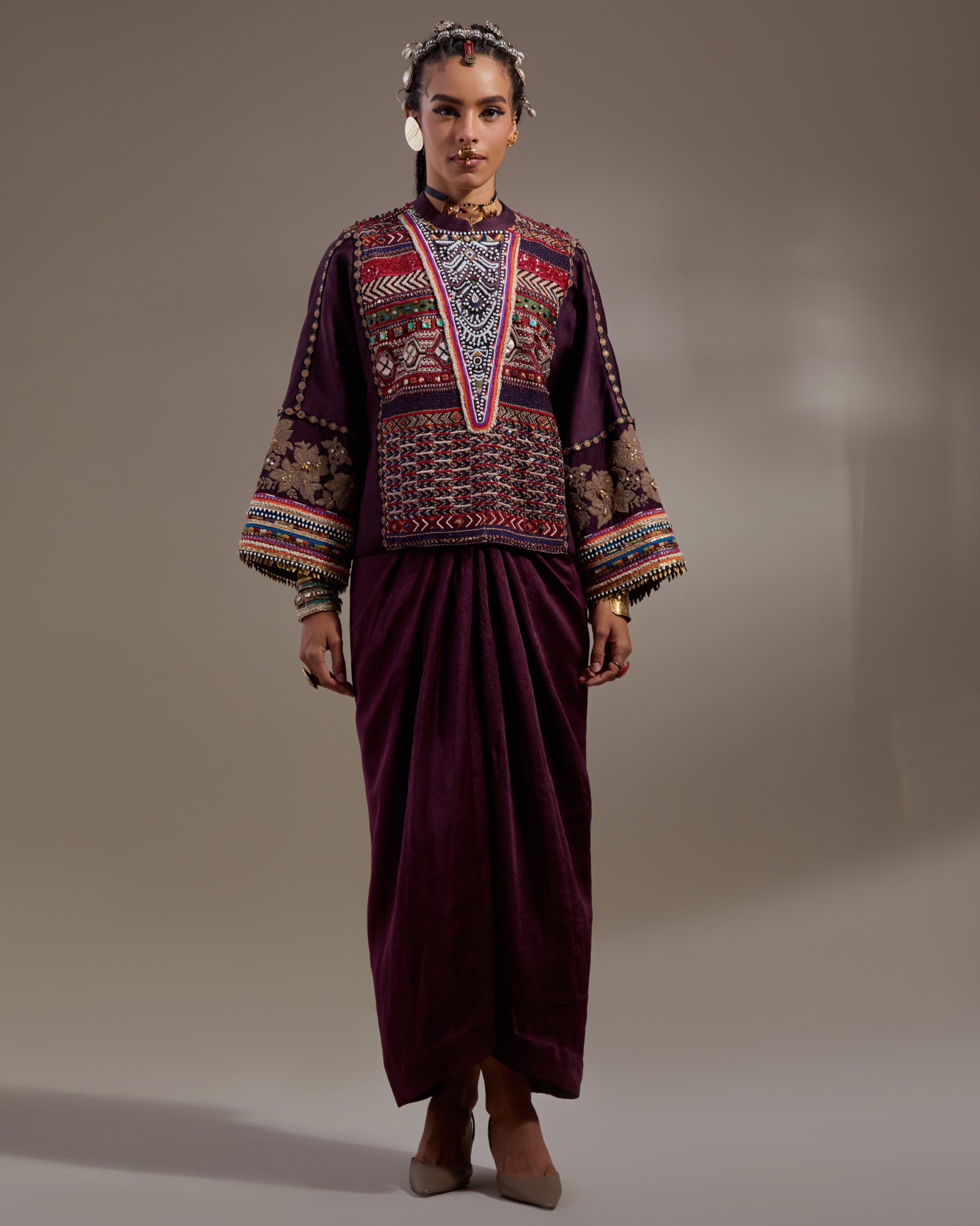 Jamuni Koji Big Jacket Set