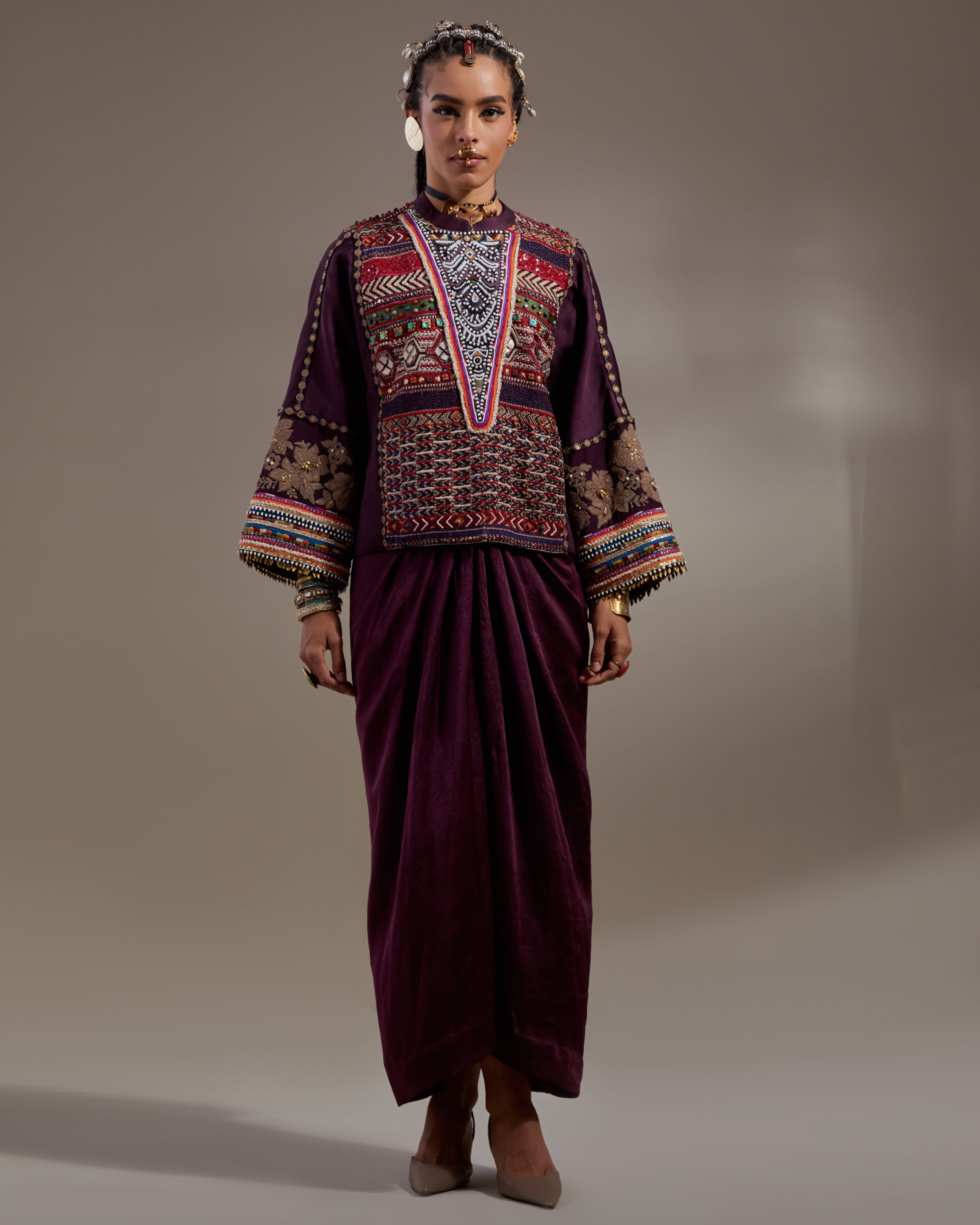 Jamuni Koji Big Jacket Set