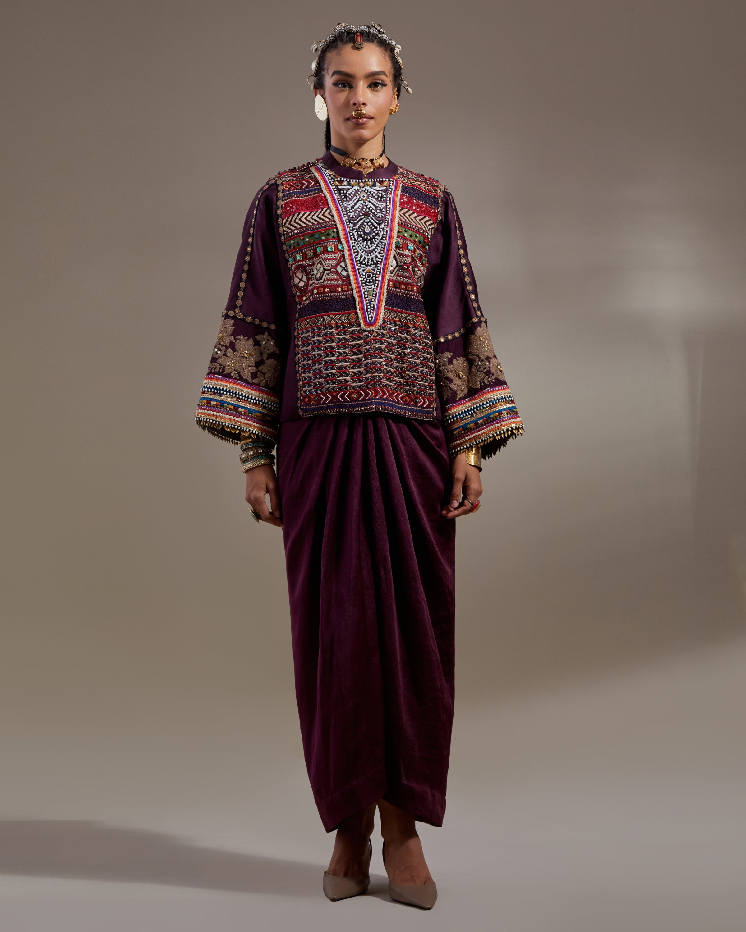 Jamuni Koji Big Jacket Set