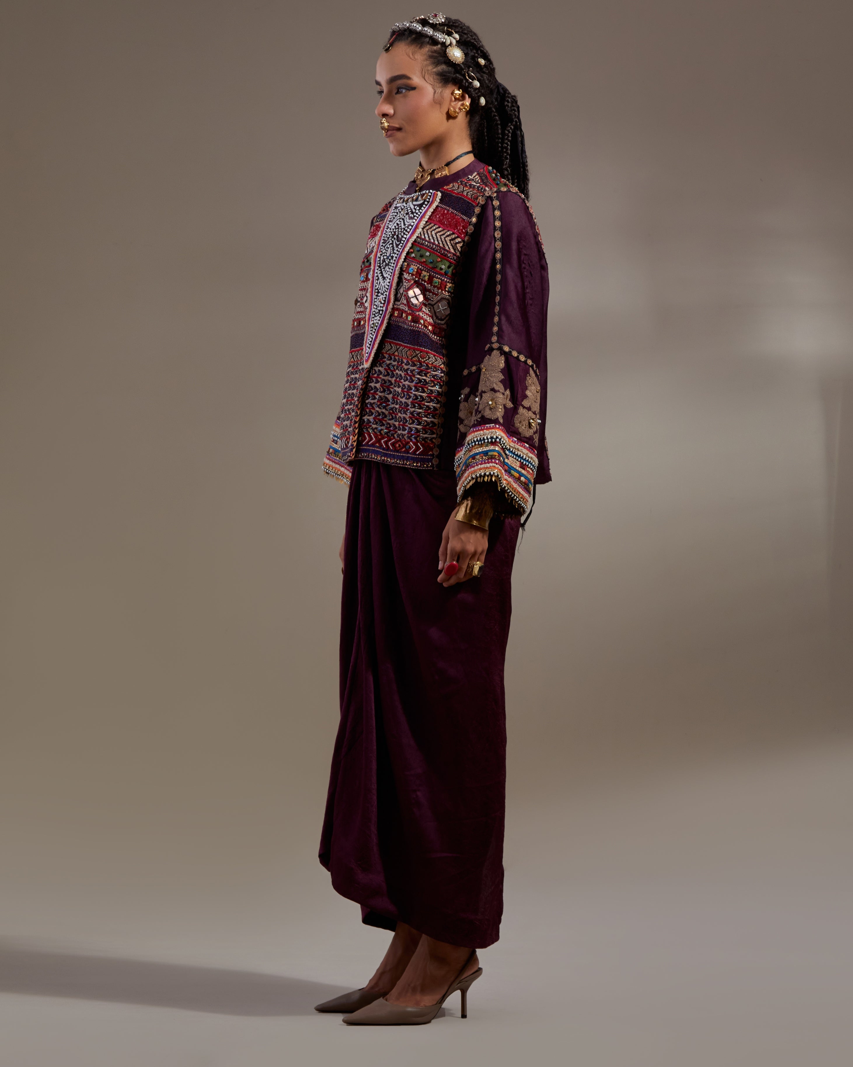 Jamuni Koji Big Jacket Set