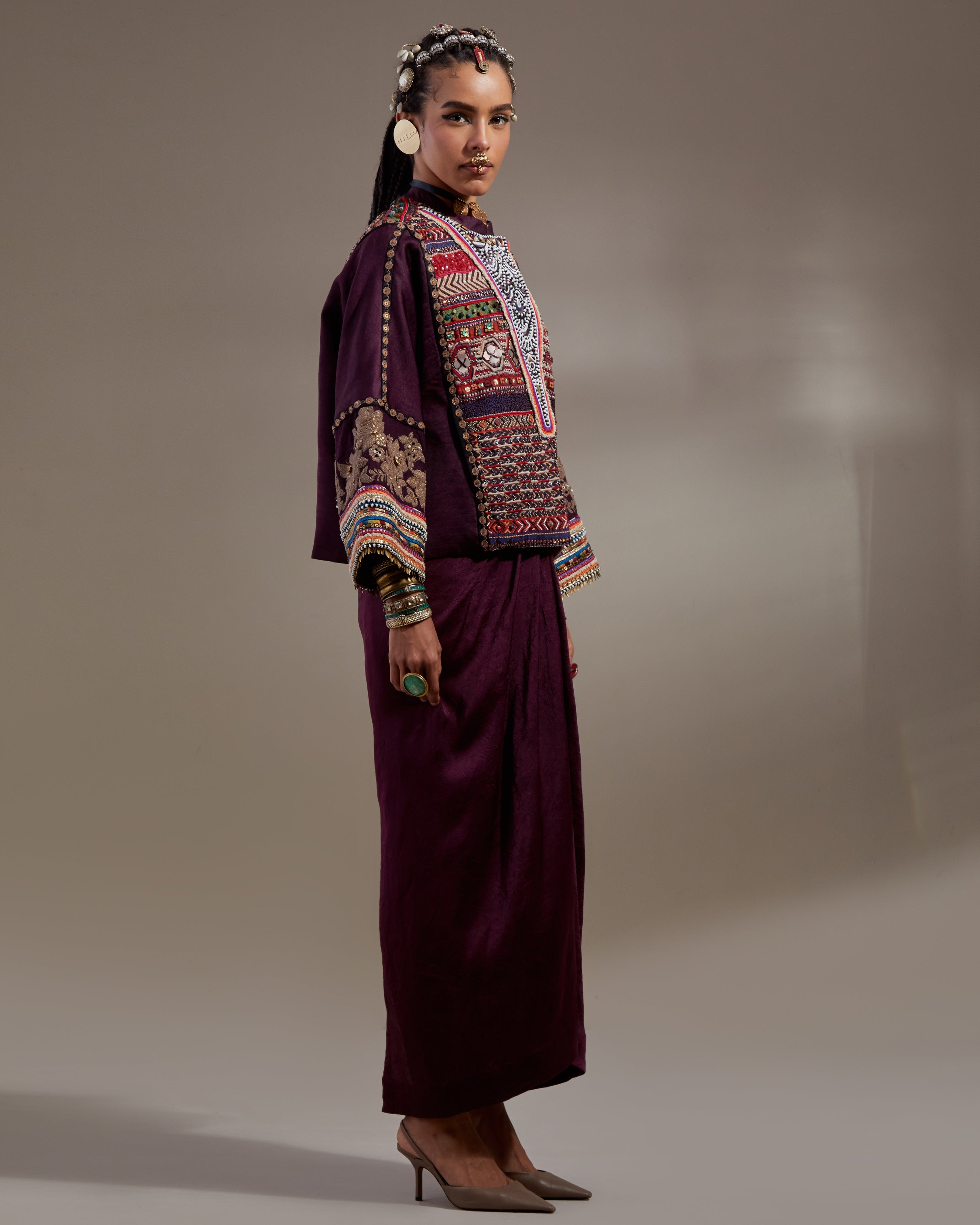 Jamuni Koji Big Jacket Set