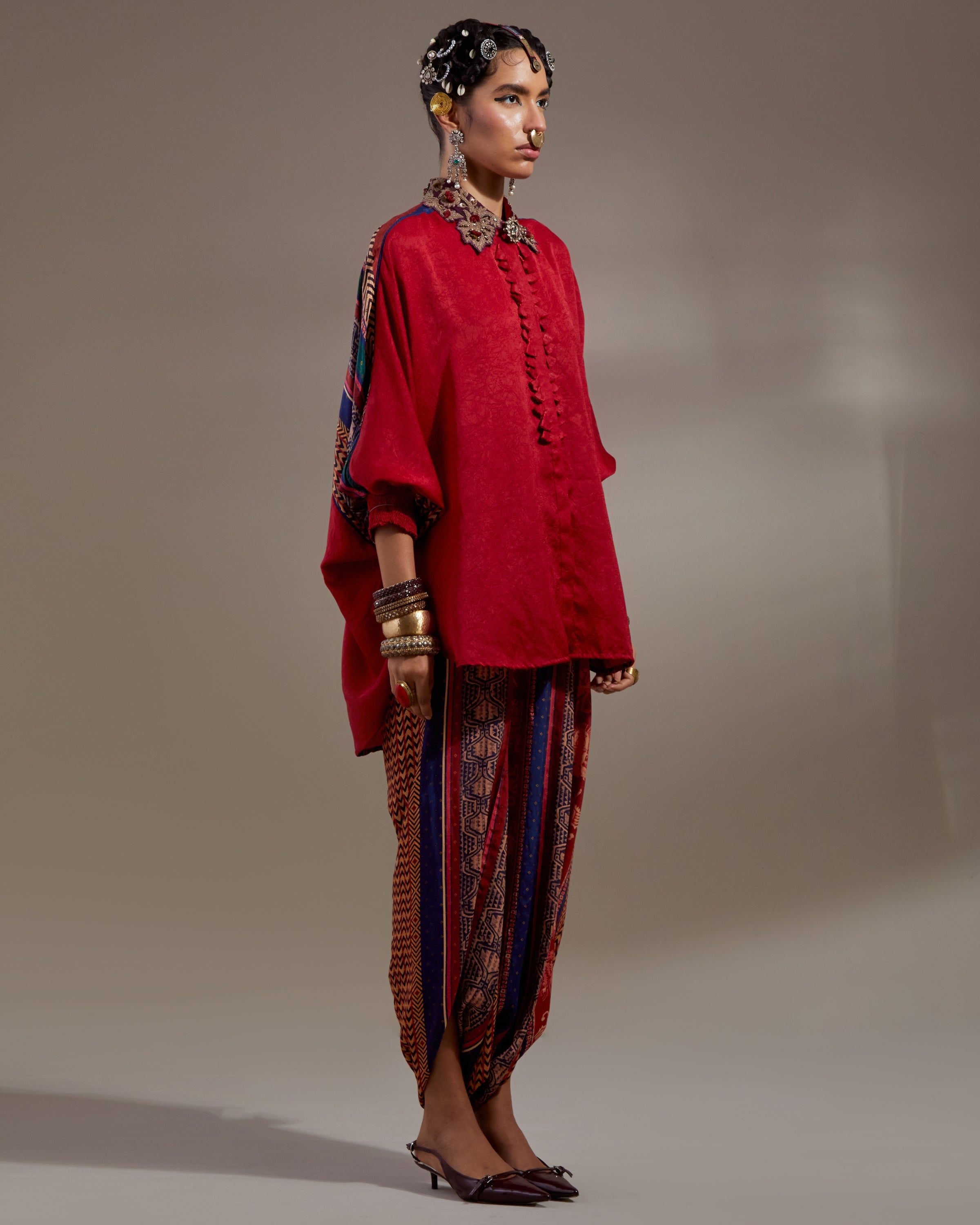 Sindoor Mandala Shirt & Trouser Set