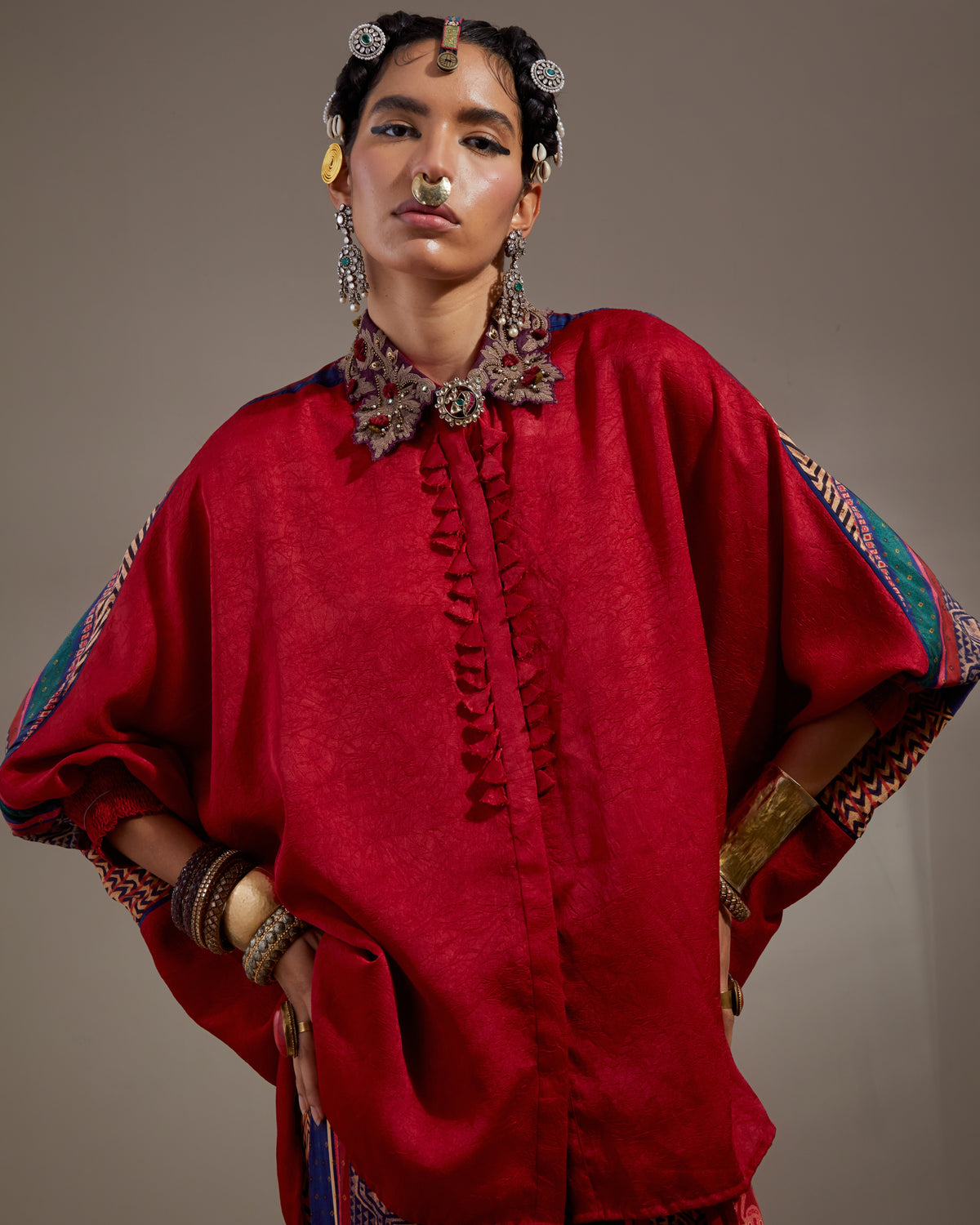 Sindoor Mandala Shirt & Trouser Set