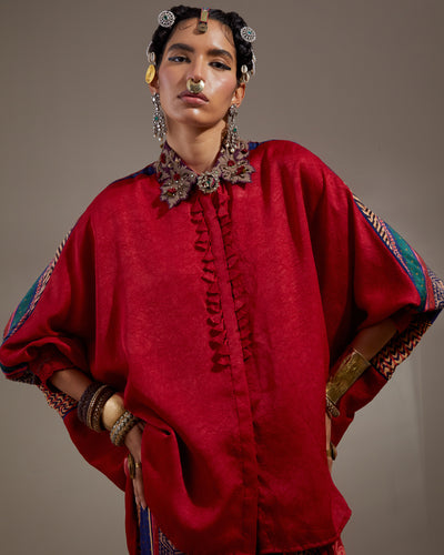 Sindoor Mandala Shirt & Trouser Set