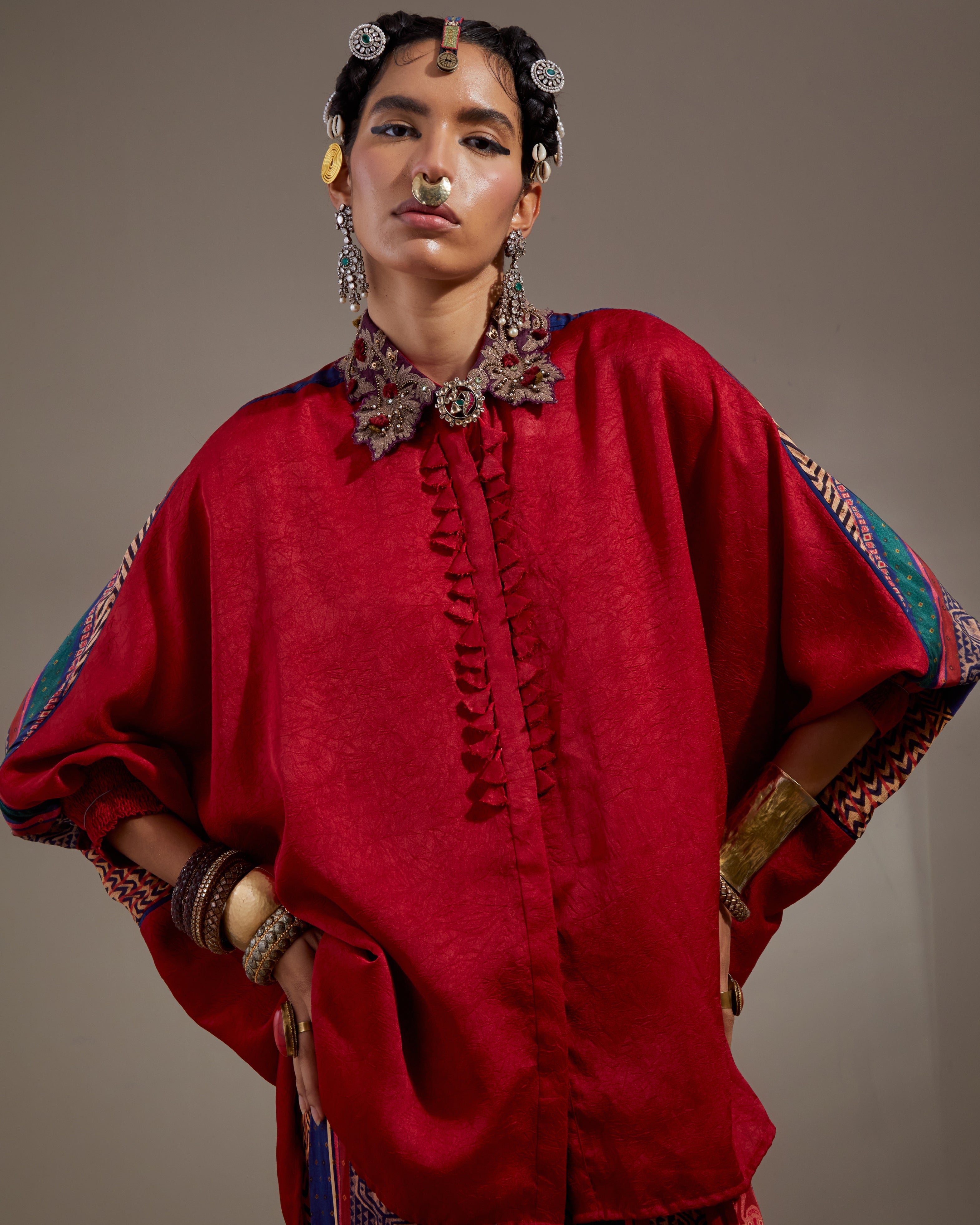 Sindoor Mandala Shirt & Trouser Set