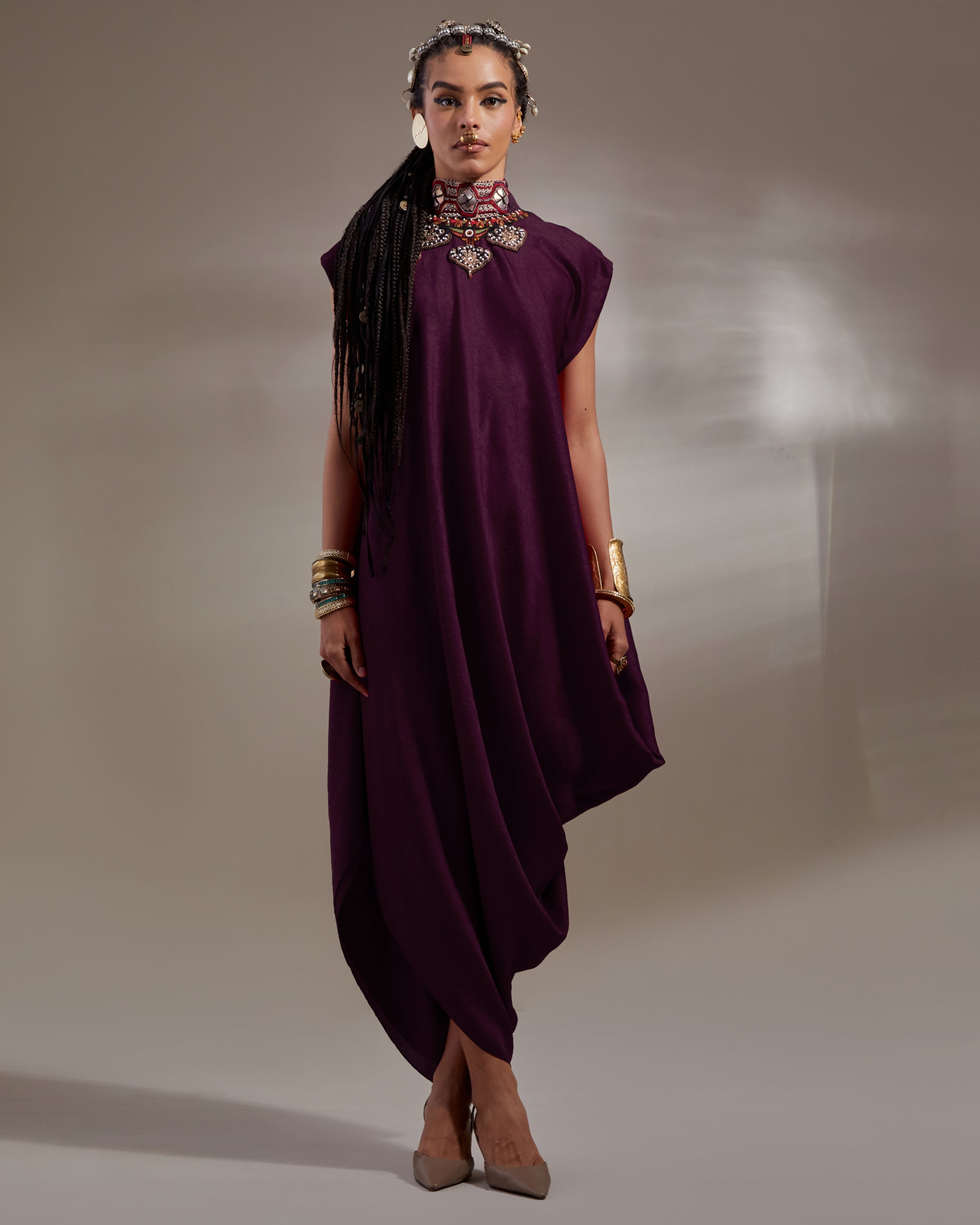 Jamuni Rasa Drop Shoulder Dress