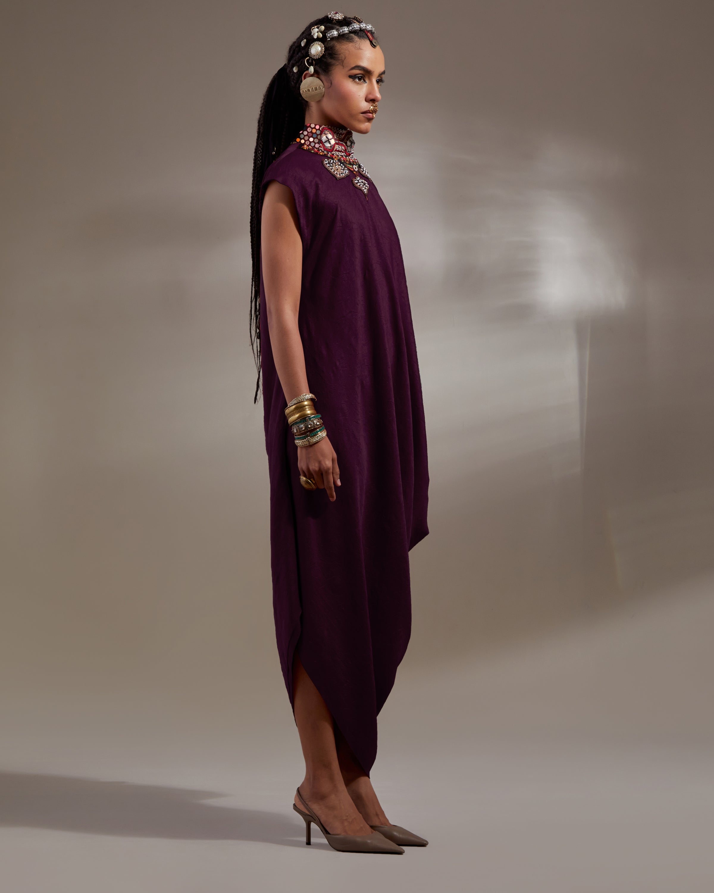 Jamuni Rasa Drop Shoulder Dress