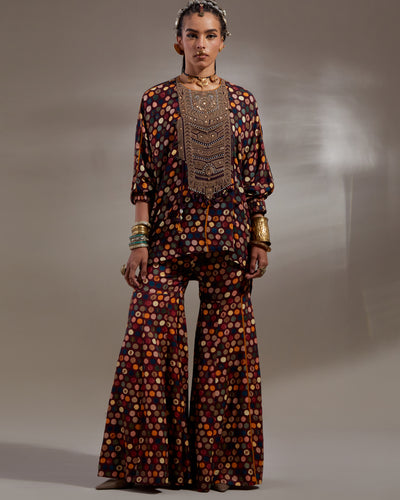 Anka Jamuni Mandala Shirt & Trouser Set