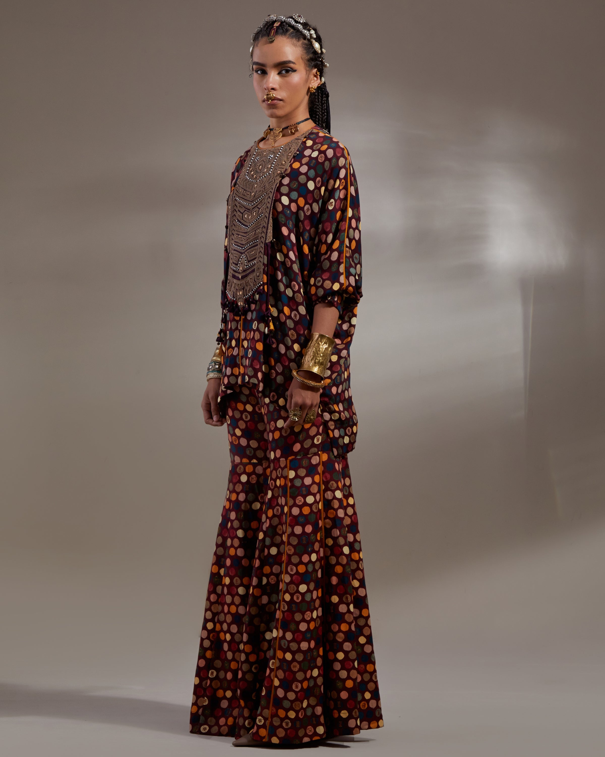 Anka Jamuni Mandala Shirt & Trouser Set
