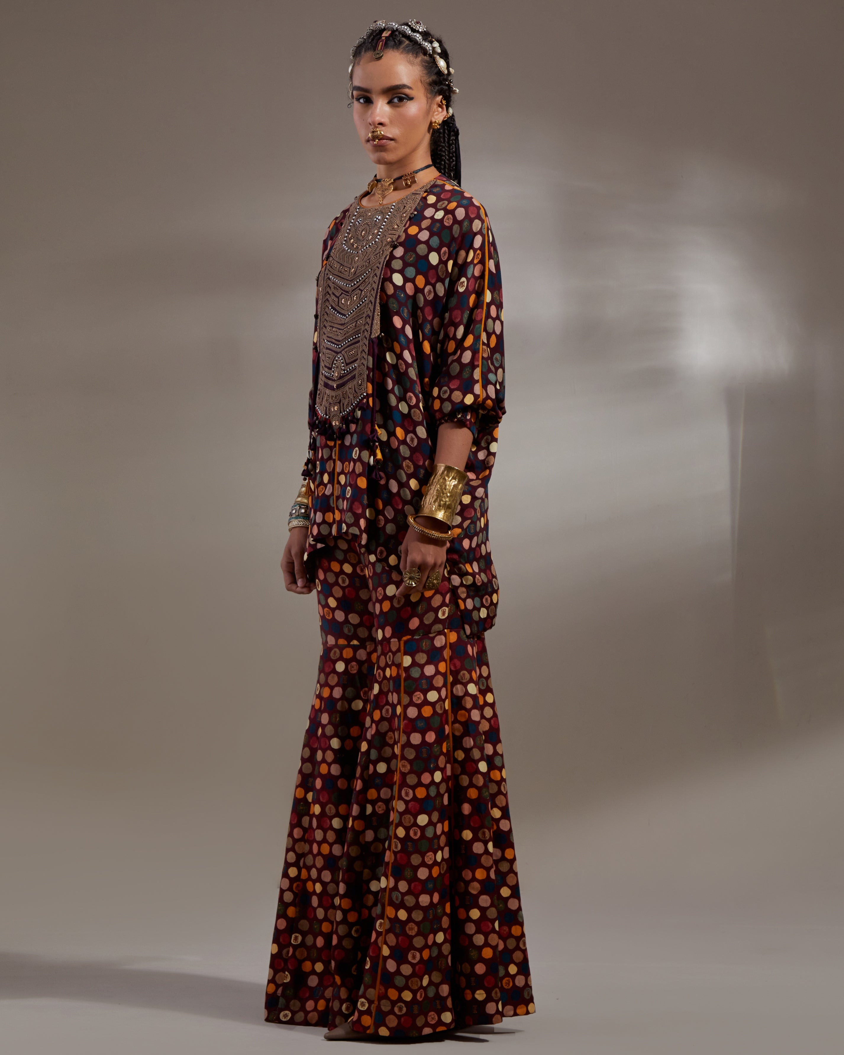 Anka Jamuni Mandala Shirt & Trouser Set