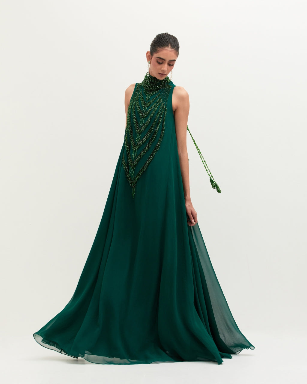 Emerald Mala Maxi Gown