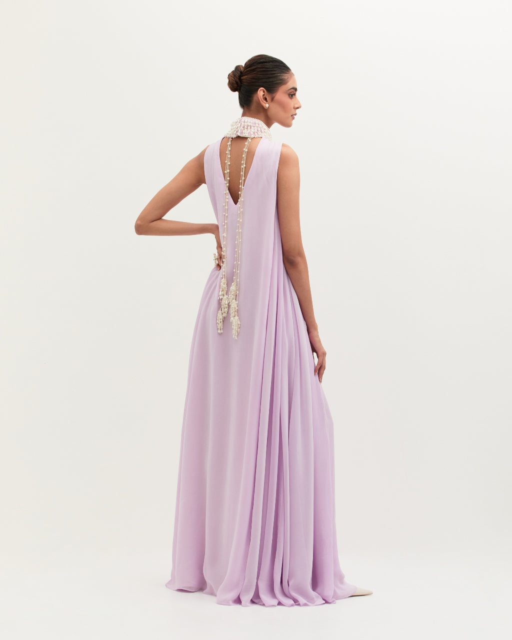 Lavender Mala Maxi Gown