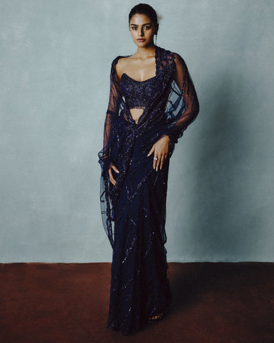 Twilight Sheer Sculpt Sari