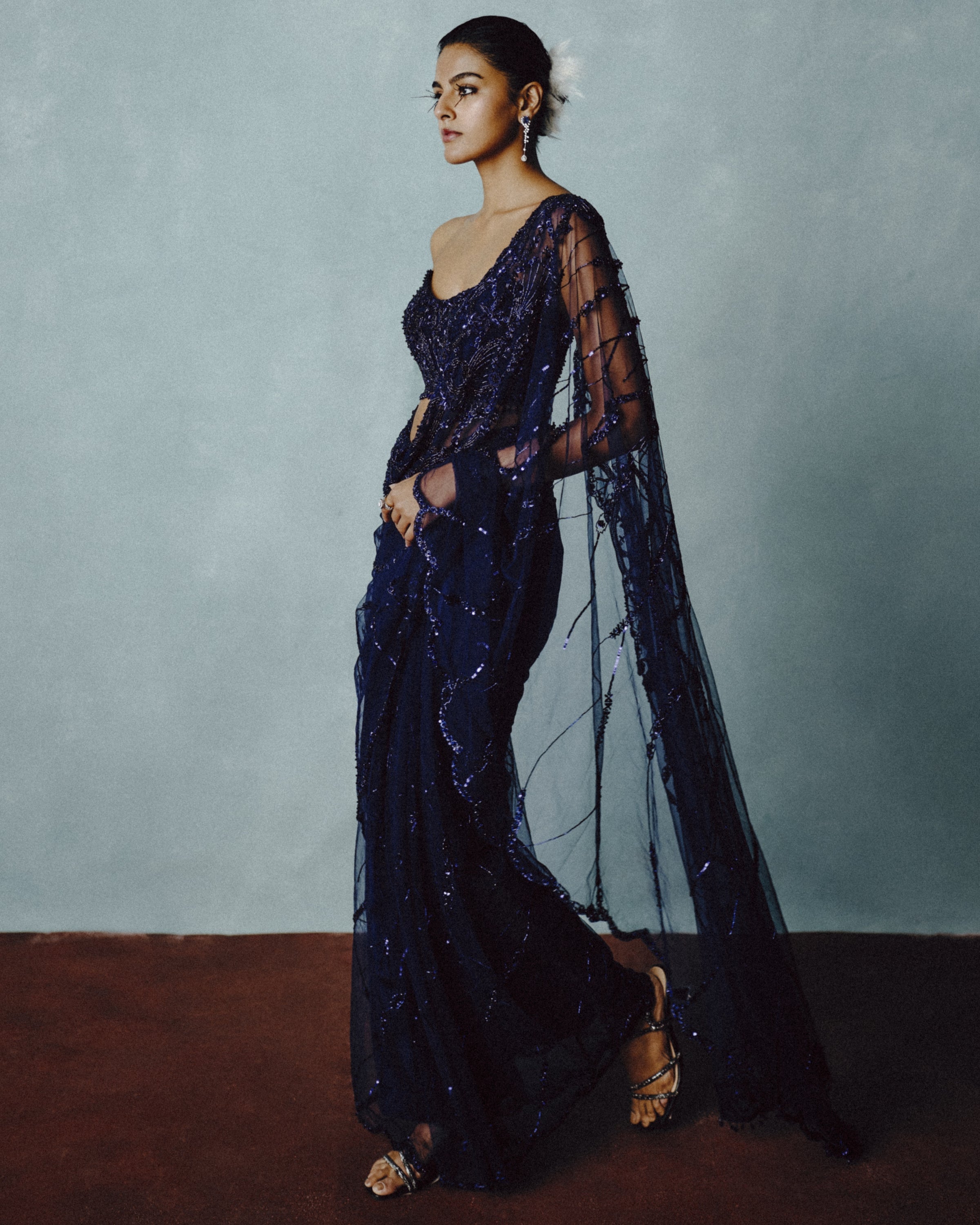 Twilight Sheer Sculpt Sari