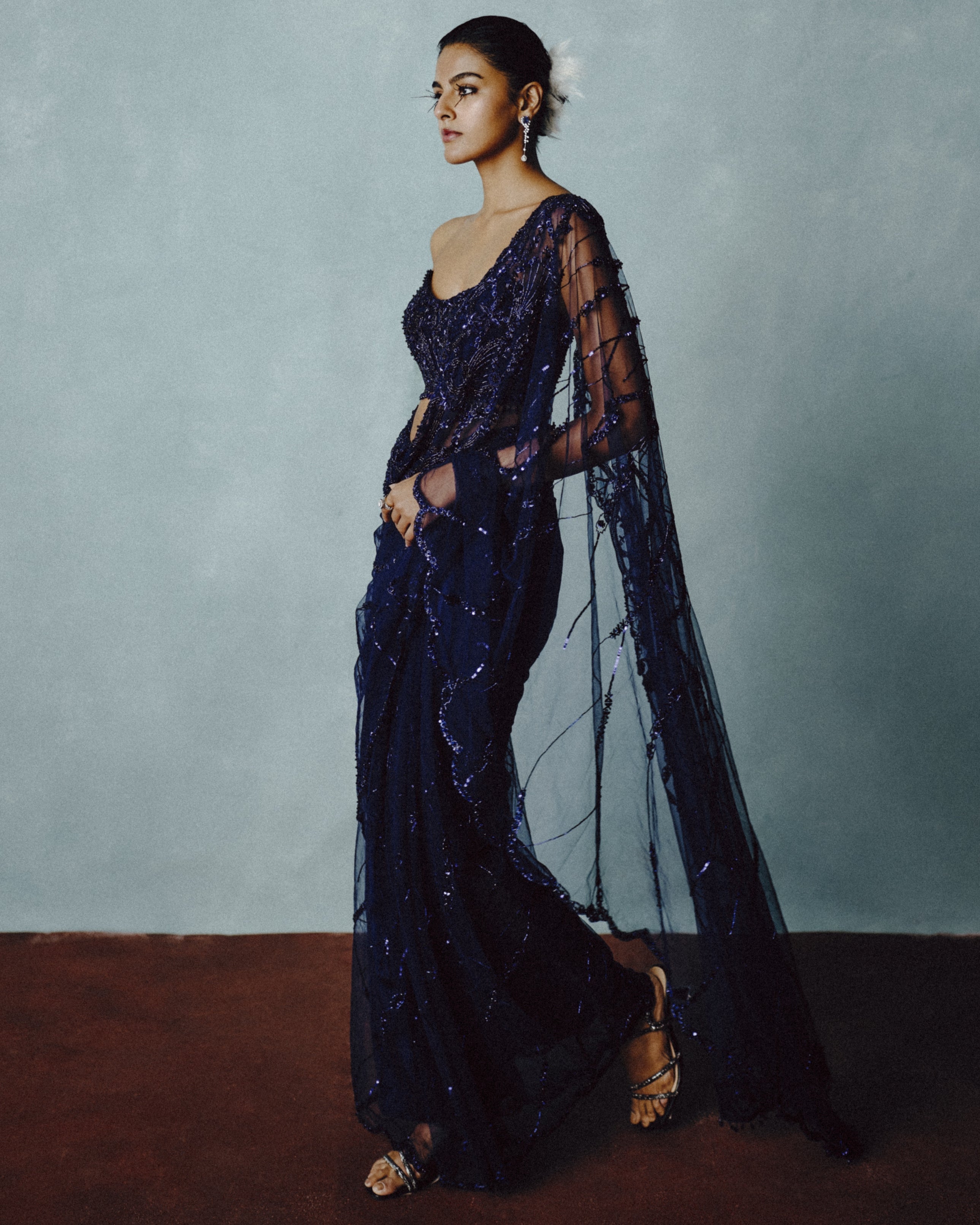 Twilight Sheer Sculpt Sari