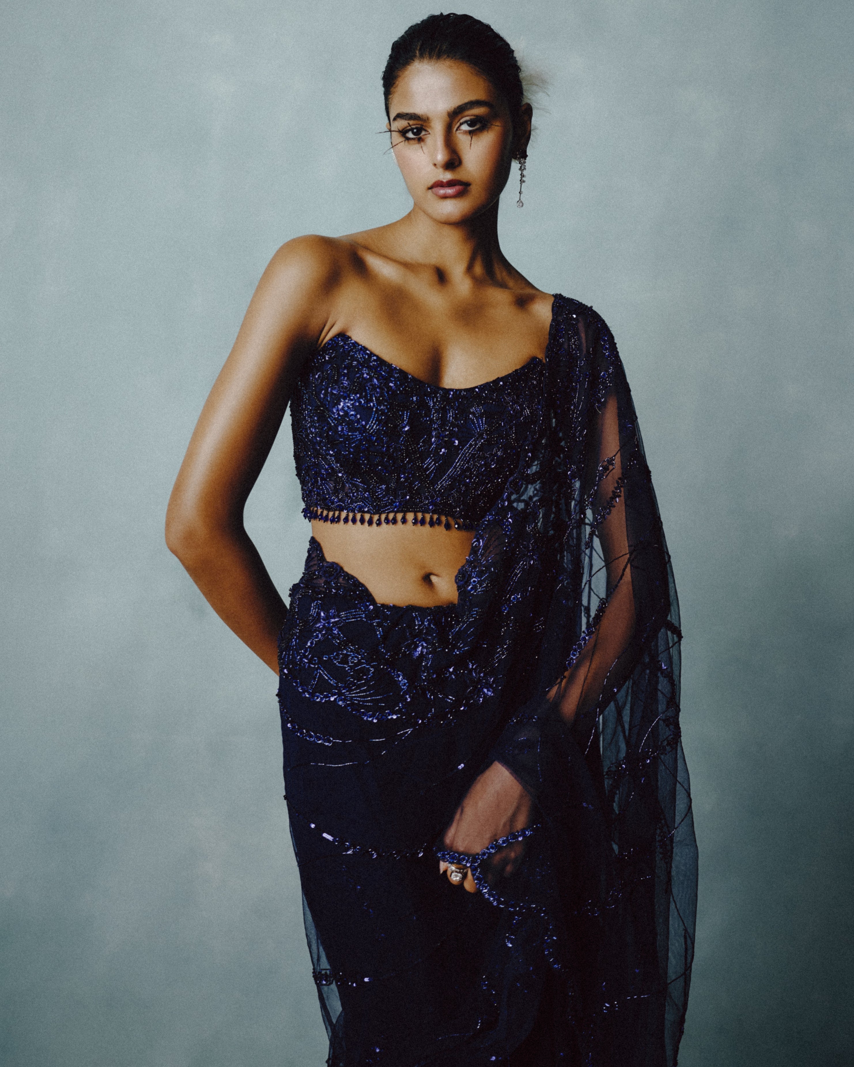 Twilight Sheer Sculpt Sari