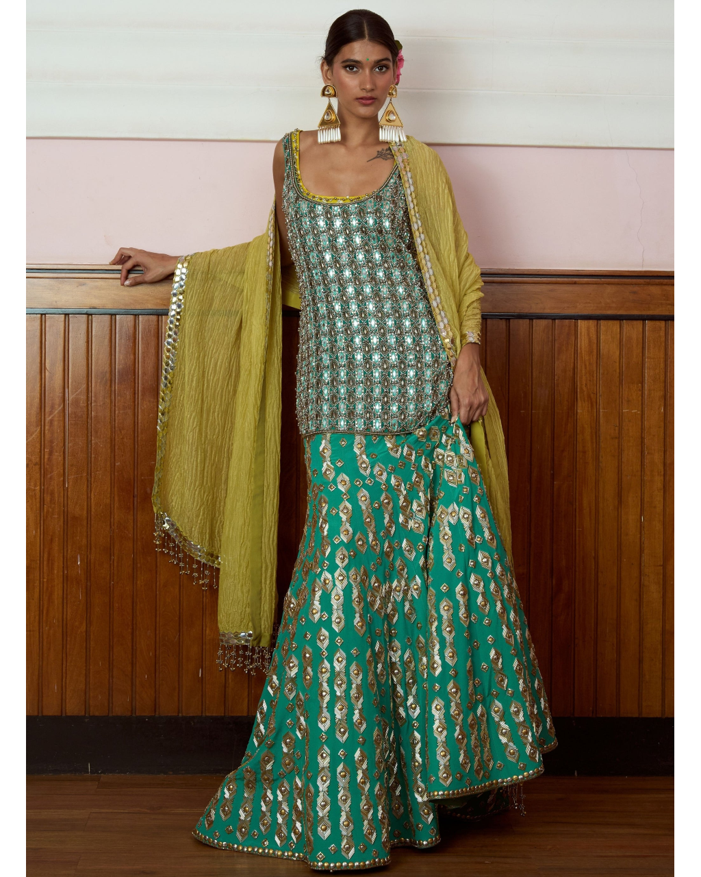 Mirror Talkies Lehenga Set
